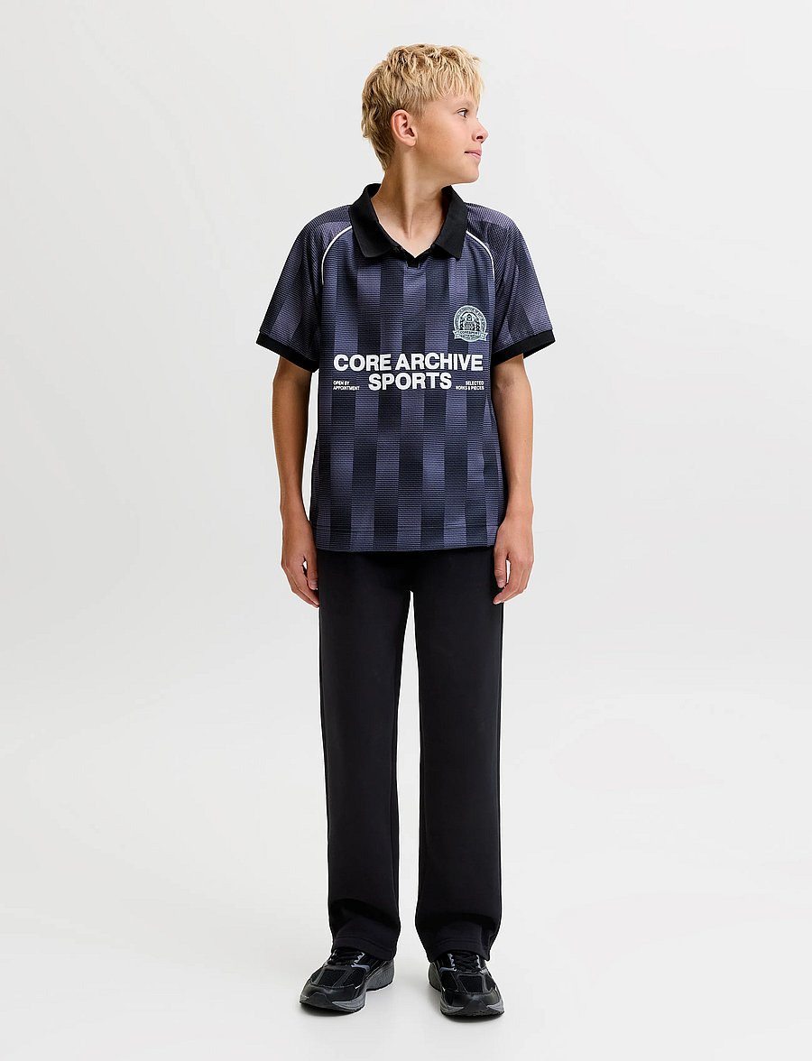 Jack & Jones - JPSTKANE BRADLEY UNC SWT PANT JNR SN - dressipüksid - black - 4