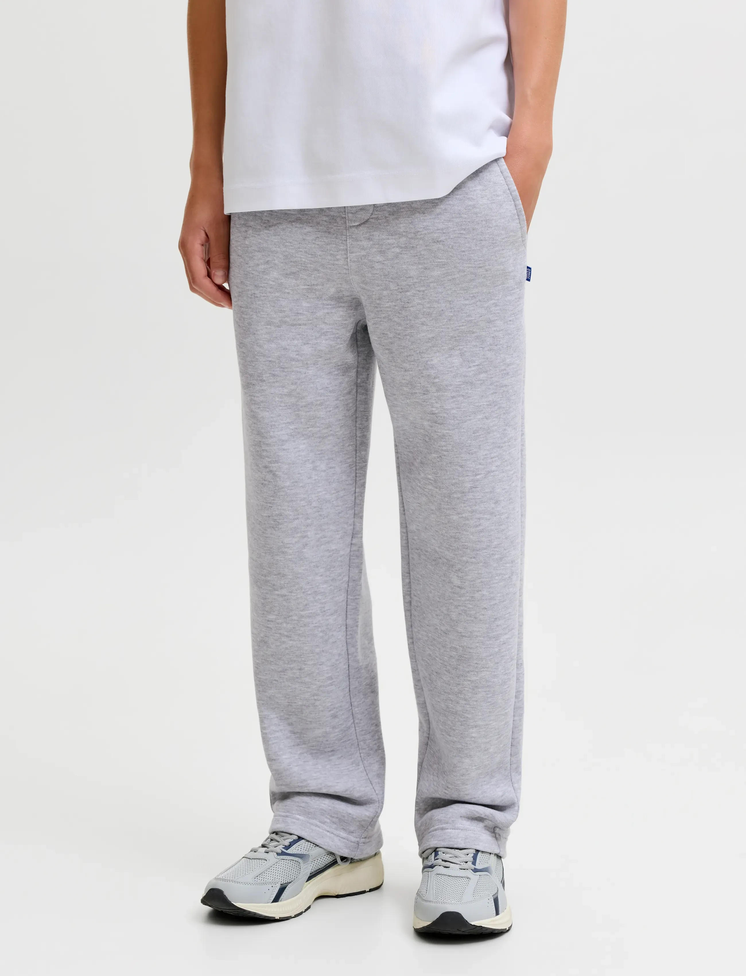 Jack & Jones Jpstkane Bradley Unc Swt Pant Jnr Noos, 164, Unterteile, Grau - Sweatpants, Kinder