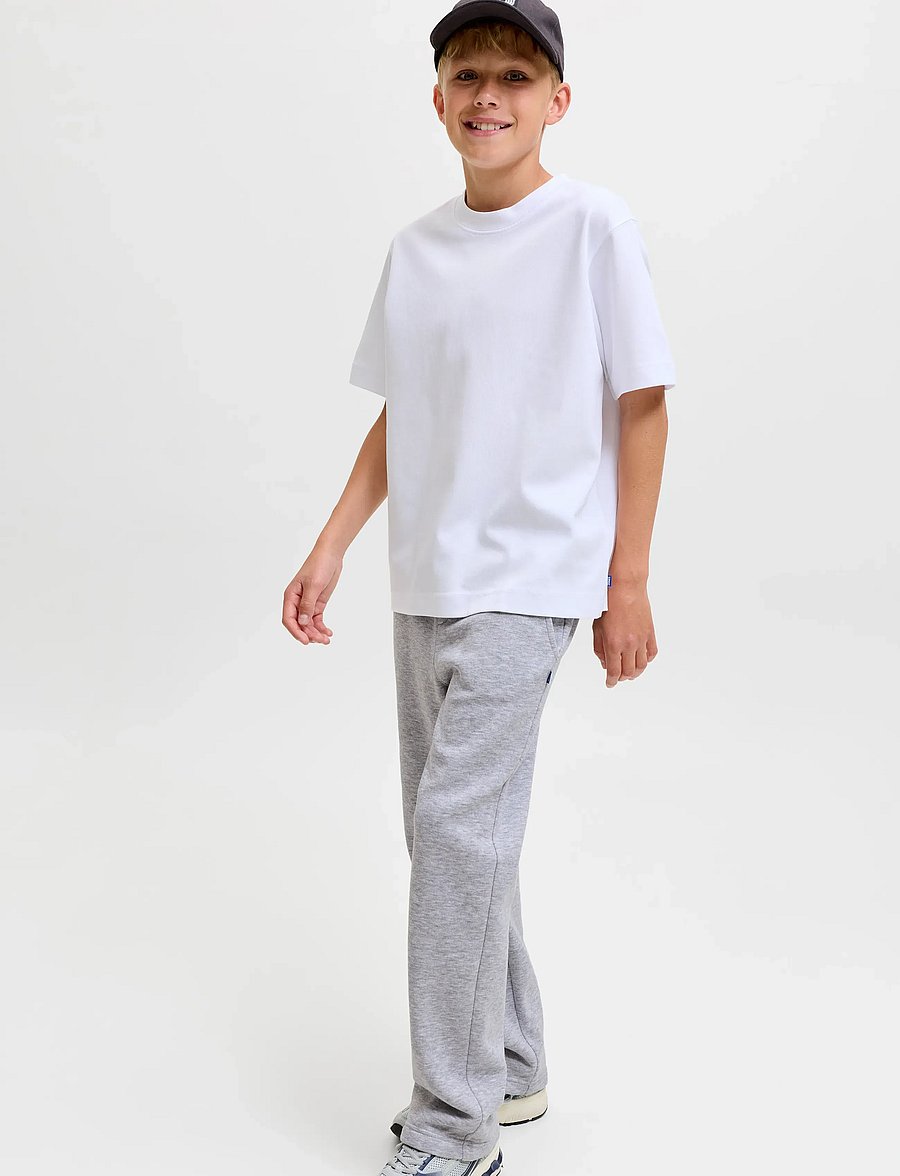 Jack & Jones - JPSTKANE BRADLEY UNC SWT PANT JNR SN - light grey melange - 5