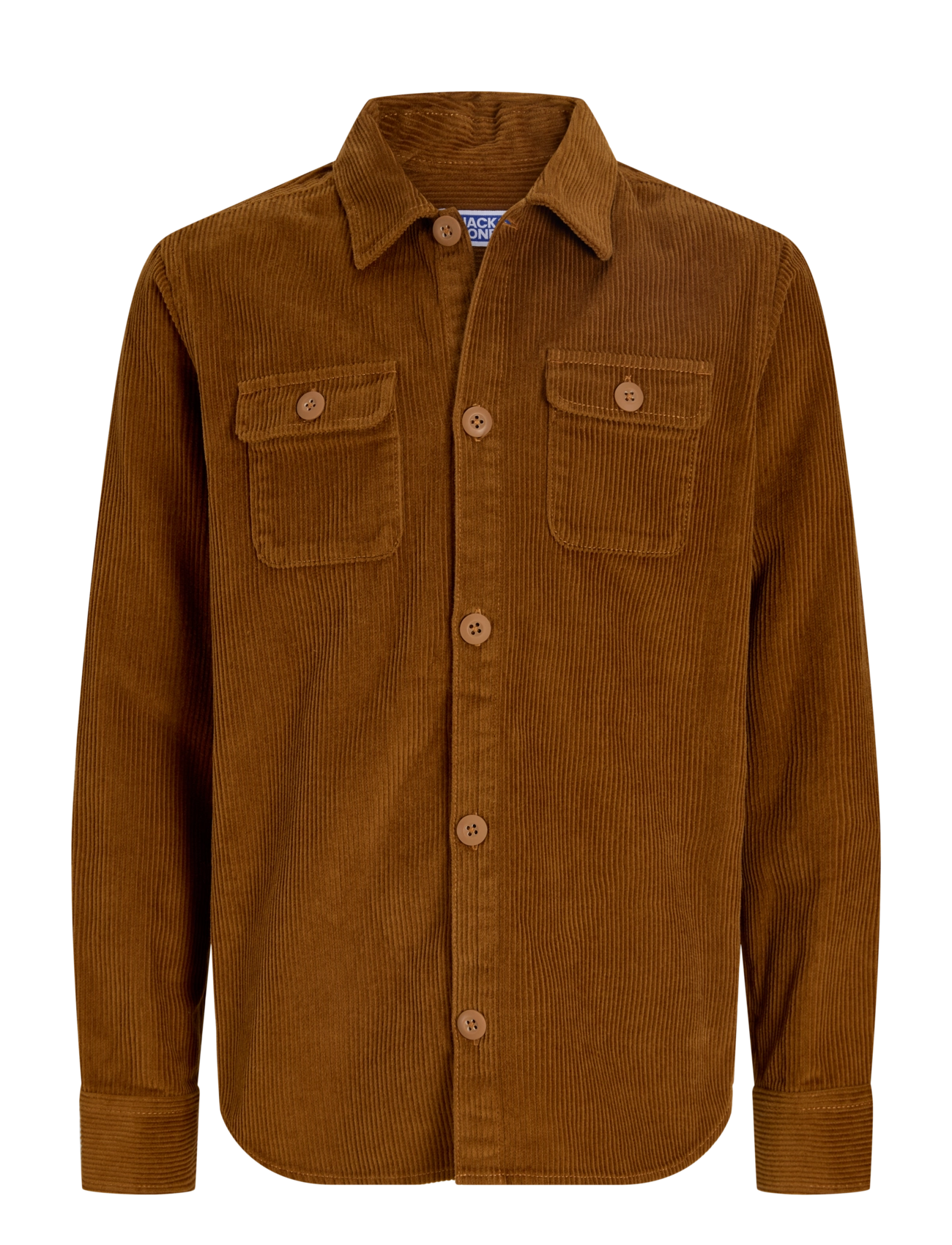Jack & Jones JJEREGENT CORD OVERSHIRT LS JNR - New Arrivals - MONKS ROBE / brown