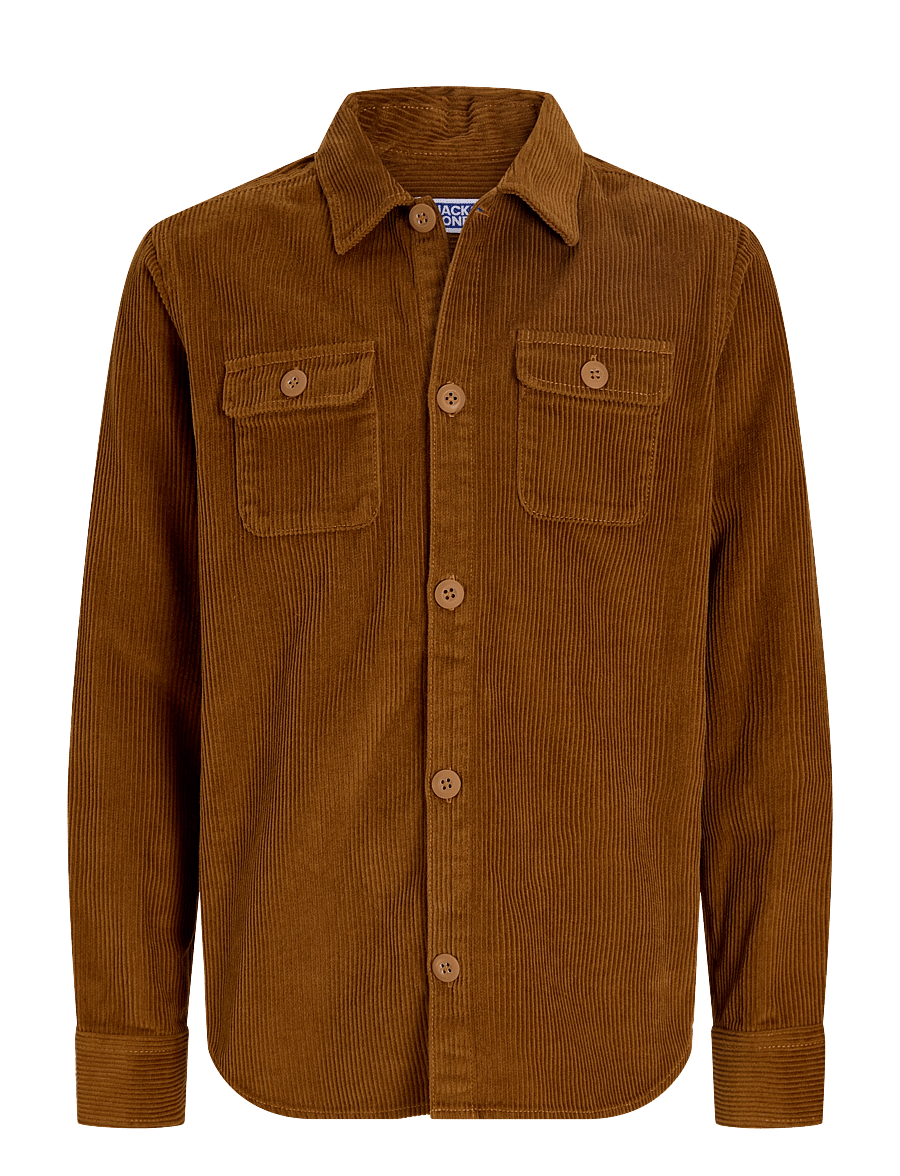 Jack & Jones - JJEREGENT CORD OVERSHIRT LS JNR - overshirts - monks robe - 1
