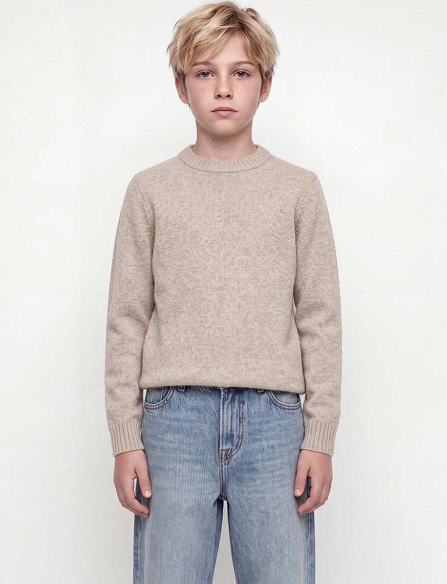 Jack & Jones - JJESOHO OLLIE KNIT CREW NECK SN JNR - atmosphere - 0