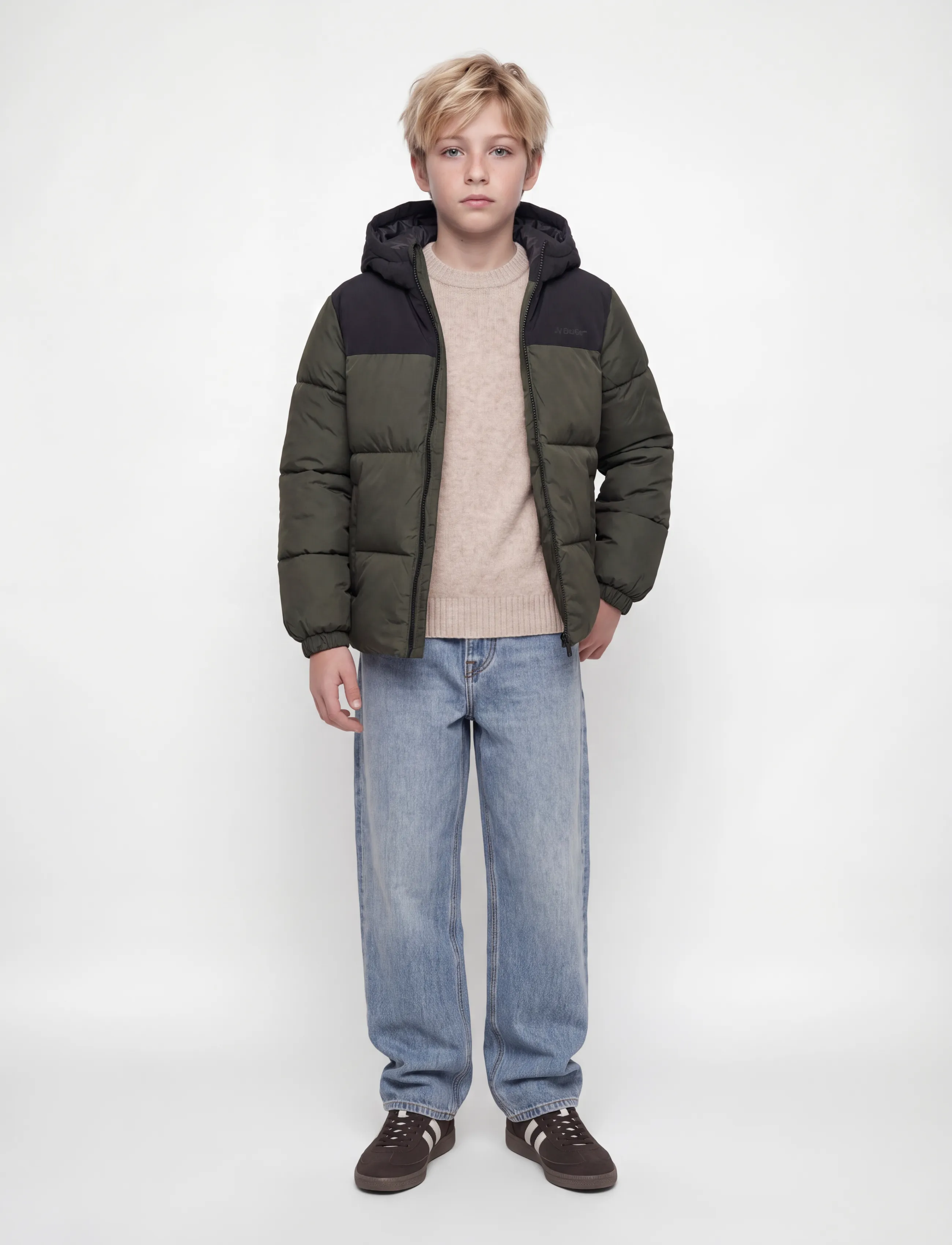 Jack & Jones - JJESOHO OLLIE KNIT CREW NECK SN JNR - atmosphere - 4