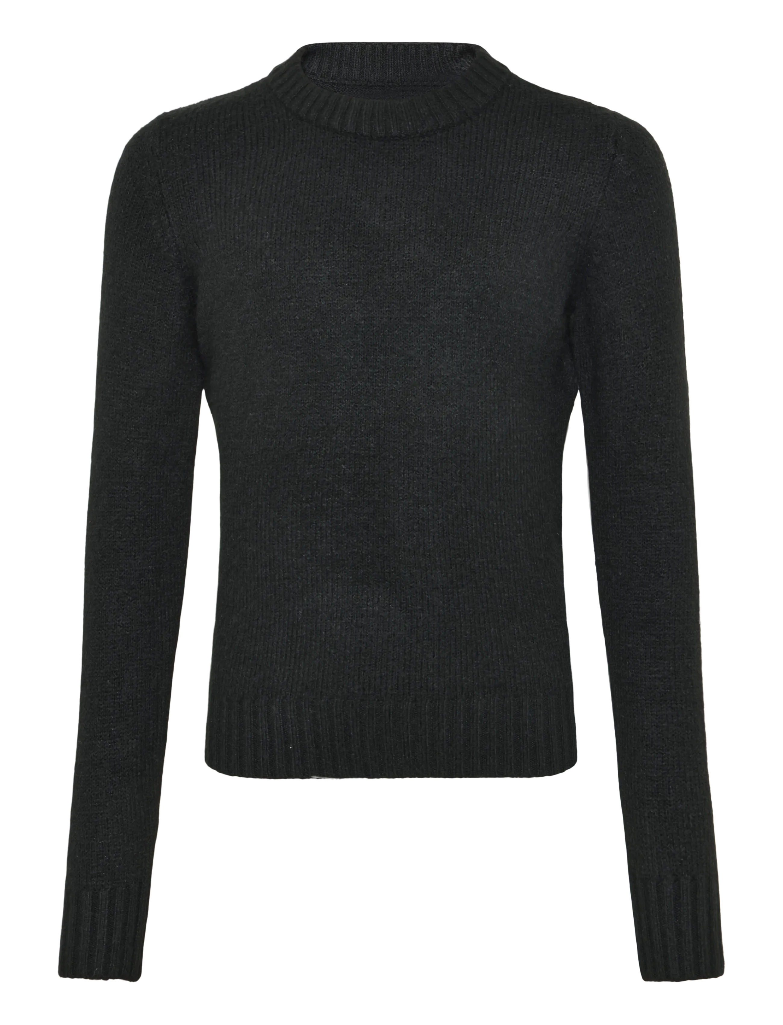 Jack & Jones - JJESOHO OLLIE KNIT CREW NECK SN JNR - trøjer - black - 1