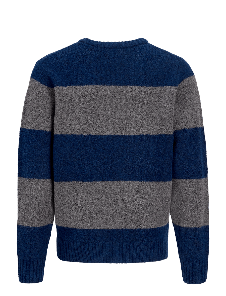 Jack & Jones - JJESOHO OLLIE KNIT CREW NECK SN JNR - navy blazer - 1