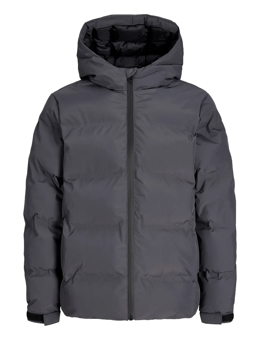 Jack & Jones - JJSAGE PUFFER JACKET BF JNR - talvejoped - asphalt - 0