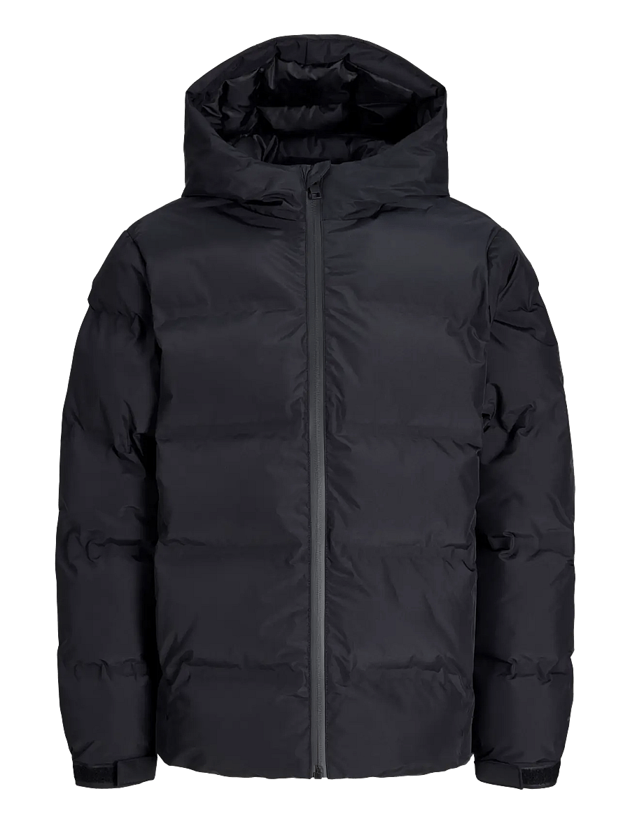 Jack & Jones - JJSAGE PUFFER JACKET BF JNR - talvejoped - black - 0