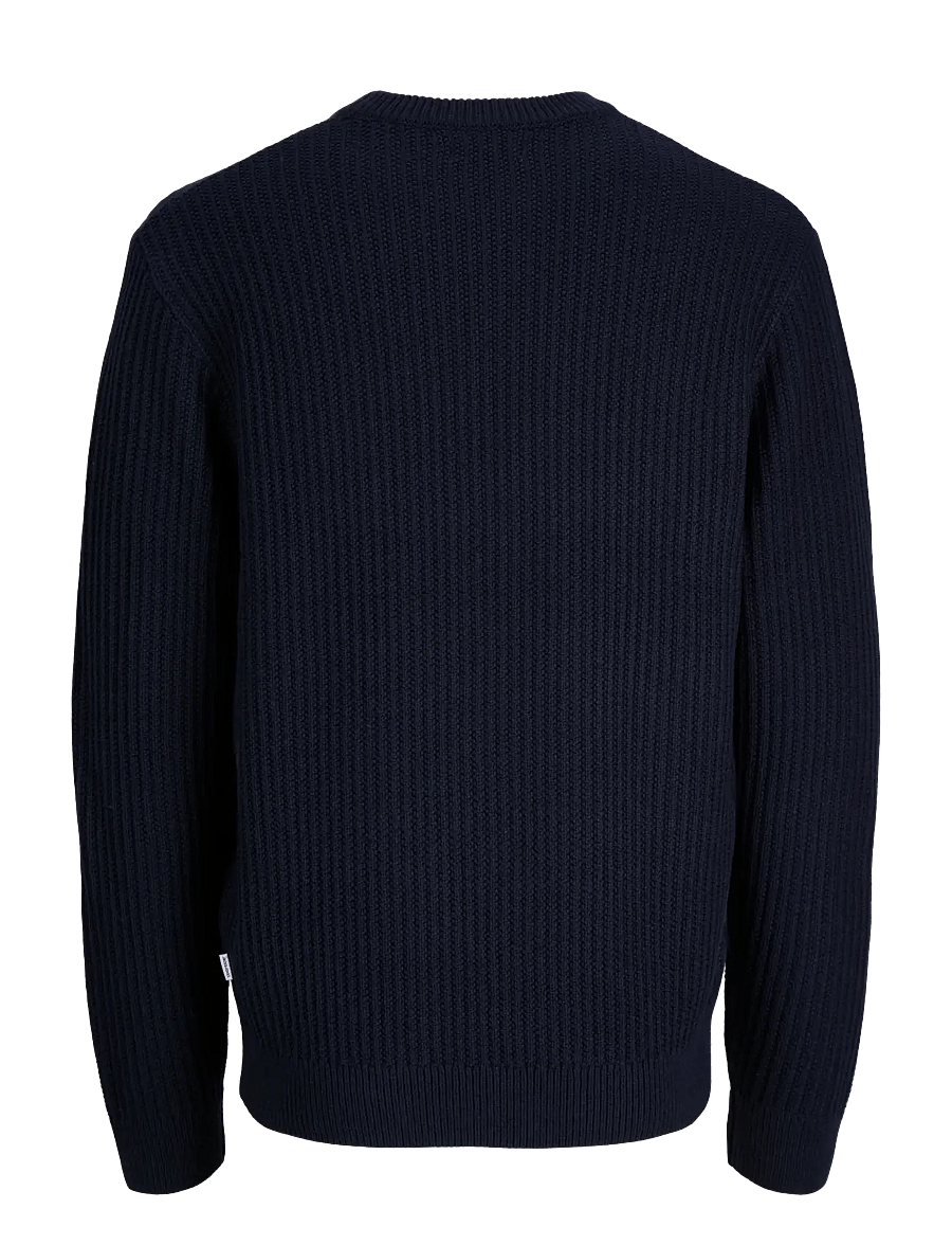 Jack & Jones - JJSAGE KNIT CREW NECK JNR - navy blazer - 1
