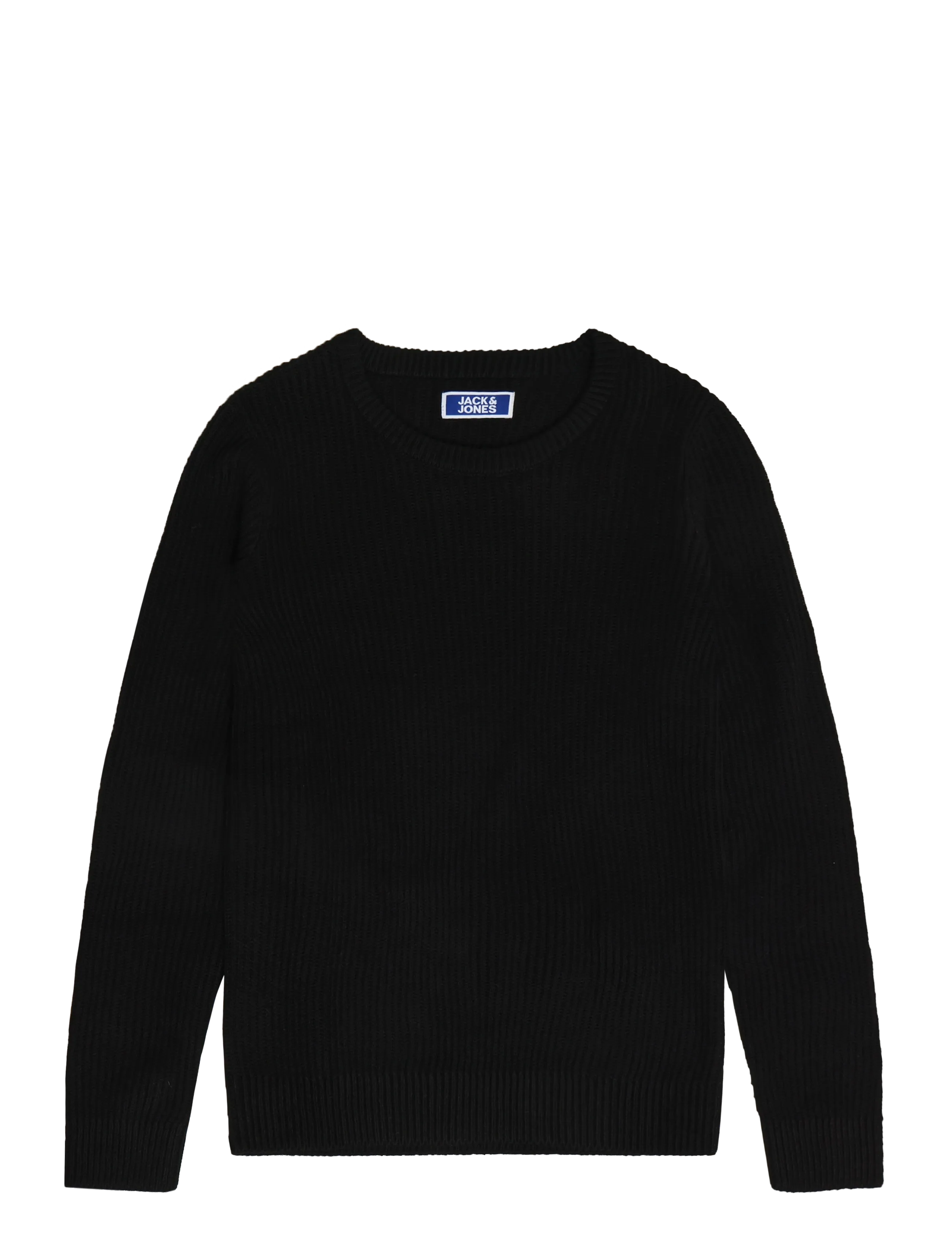 Jack & Jones JJPANNEL KNIT CREW NECK AW26 JNR - Nach Größe einkaufen - BLACK / black