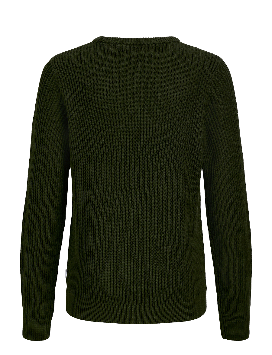 Jack & Jones - JJPANNEL KNIT CREW NECK AW26 JNR - rosin - 1