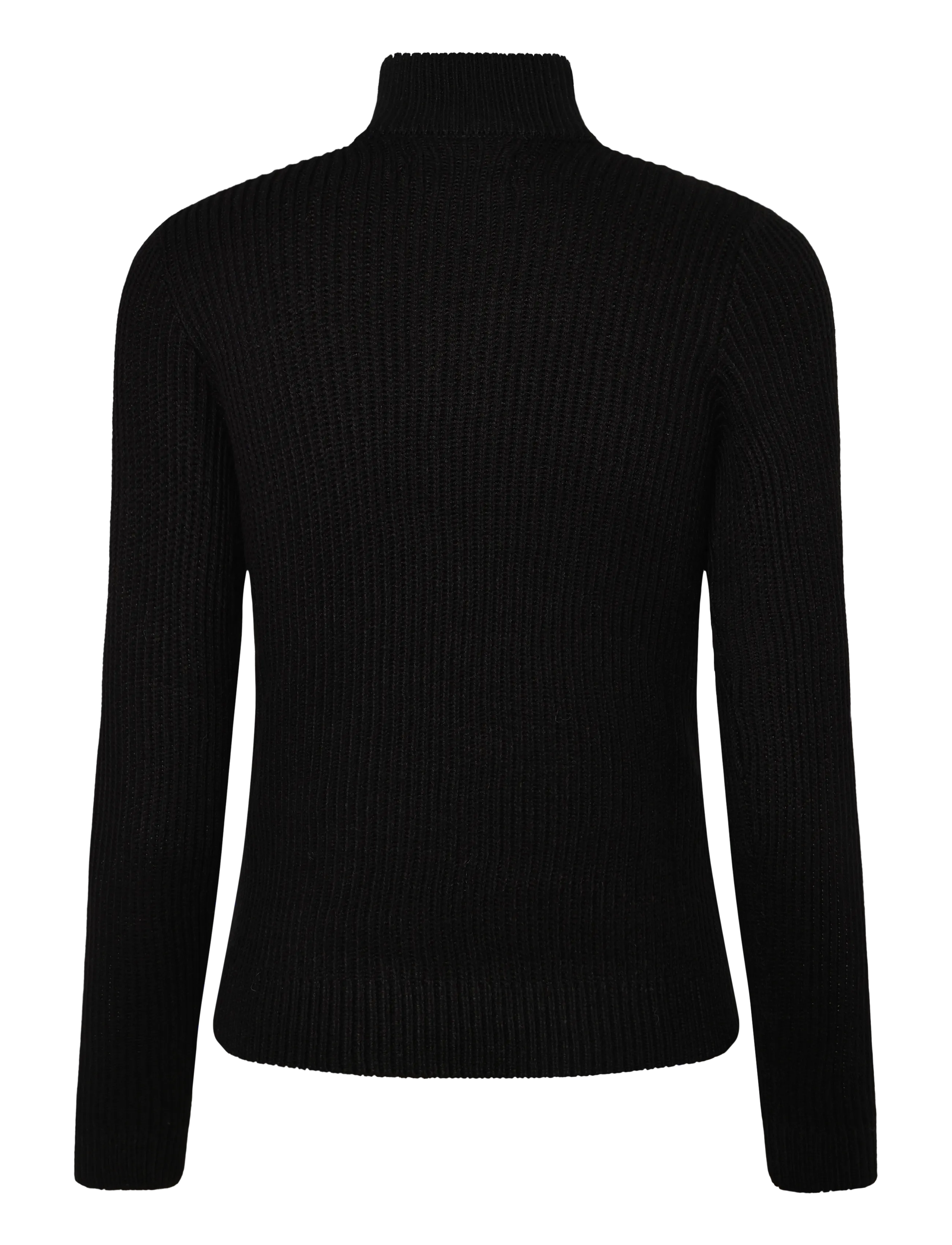 Jack & Jones - JJPANNEL KNIT HALF ZIP AW26 JNR - pullover - black - 2