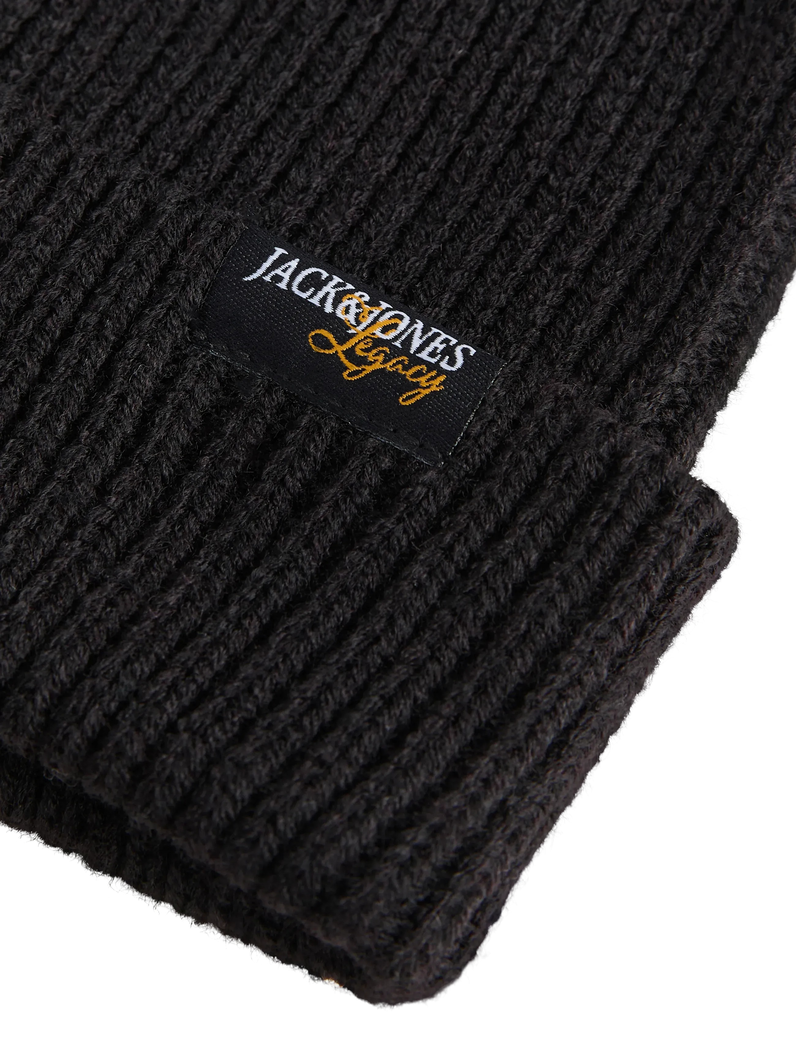 Jack & Jones - JACJADE BEANIE BF JNR - kootud mütsid - black - 2