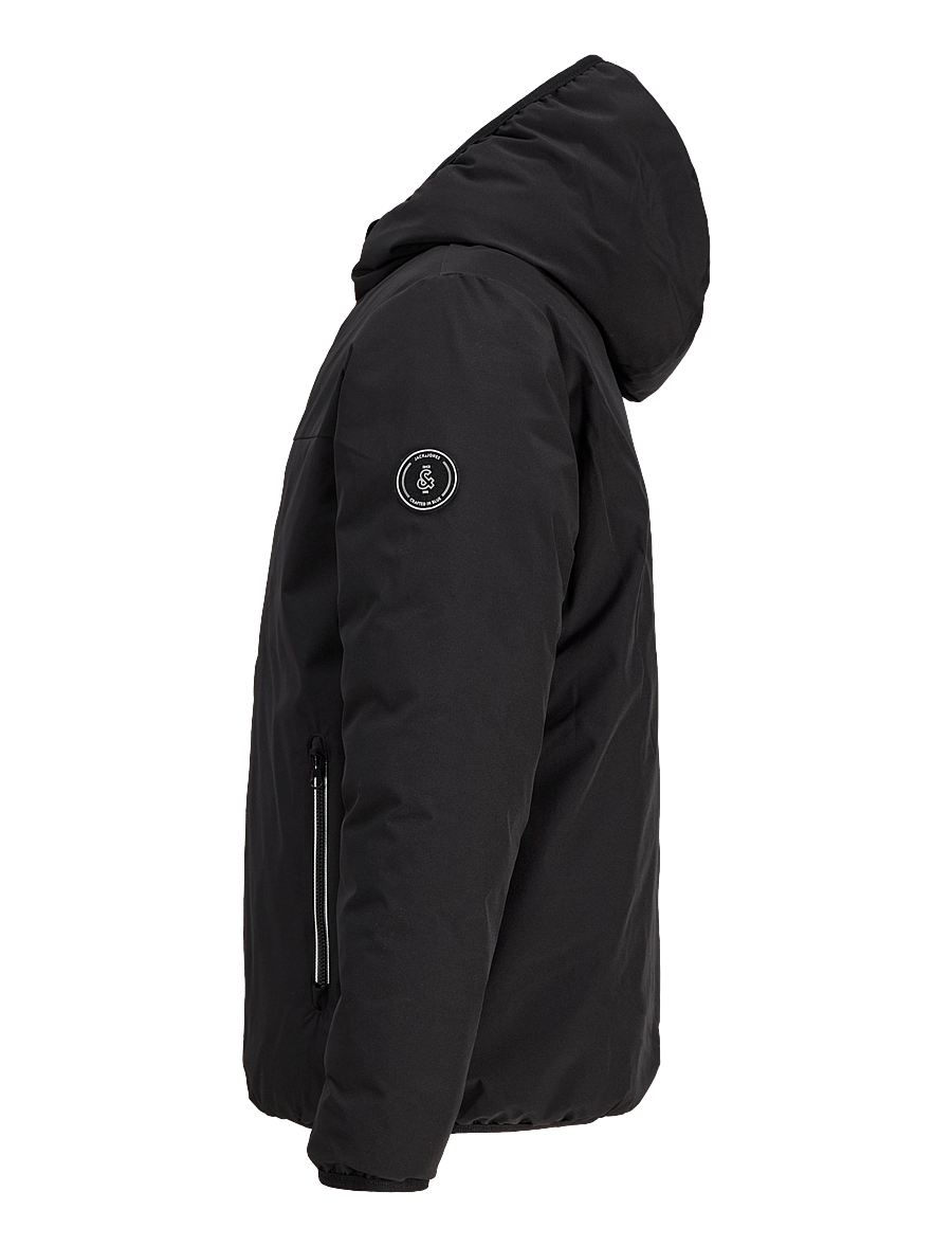 Jack & Jones - JJEBROOKLYN REVERSIBLE JACKET SN JNR - termojoped - black - 3