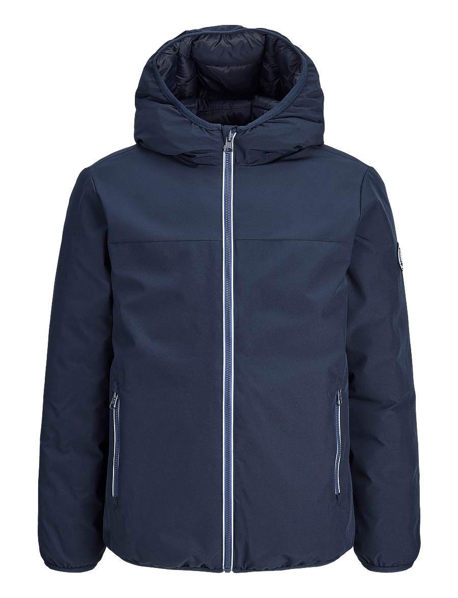 Jack & Jones - JJEBROOKLYN REVERSIBLE JACKET SN JNR - termojakker - navy blazer - 1