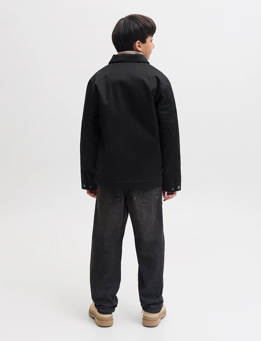Jack & Jones - JJECOLTON WORKER JACKET JNR - black - 2