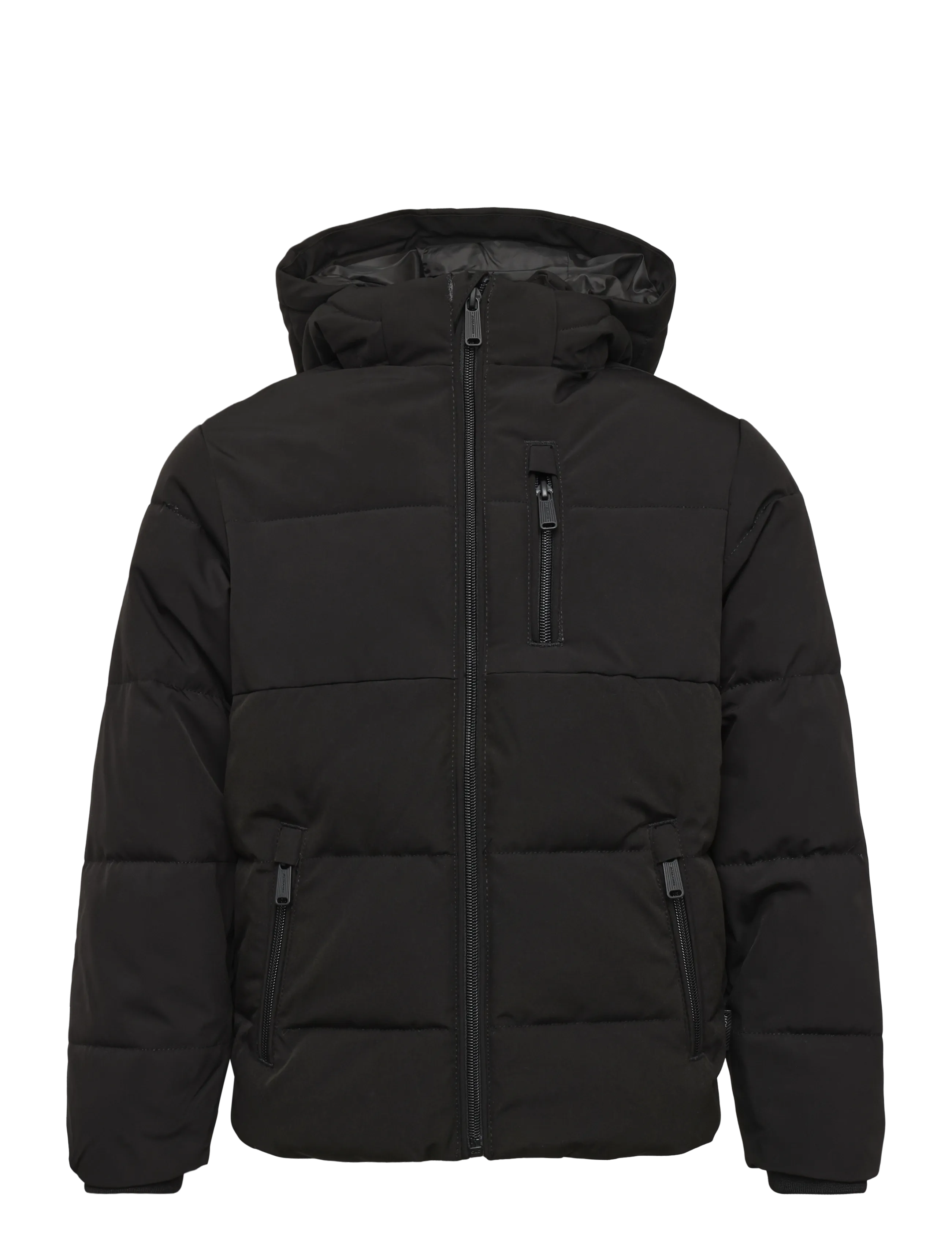 Jack & Jones JJEBECKS PUFFER JNR - Winterjacken - BLACK / black