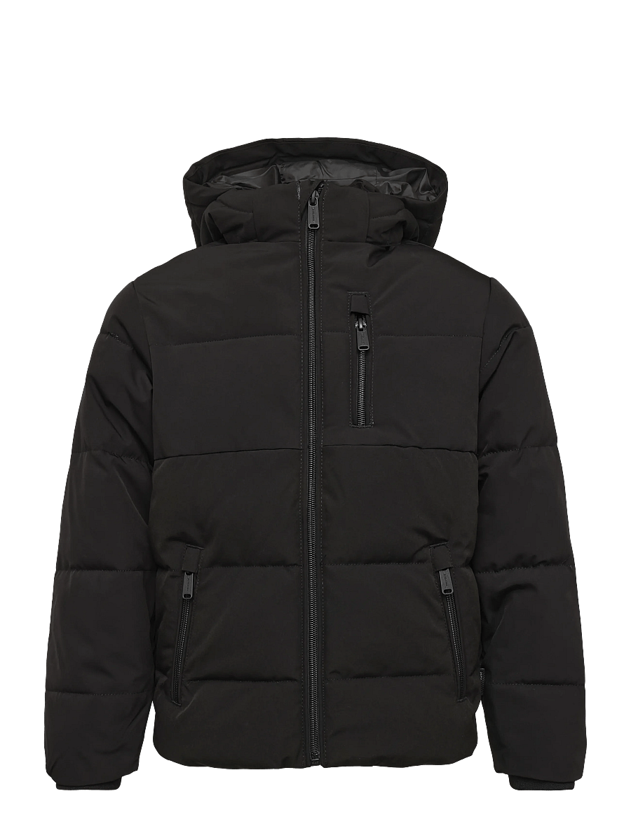 Jack & Jones - JJEBECKS PUFFER JNR - termojackor - black - 0