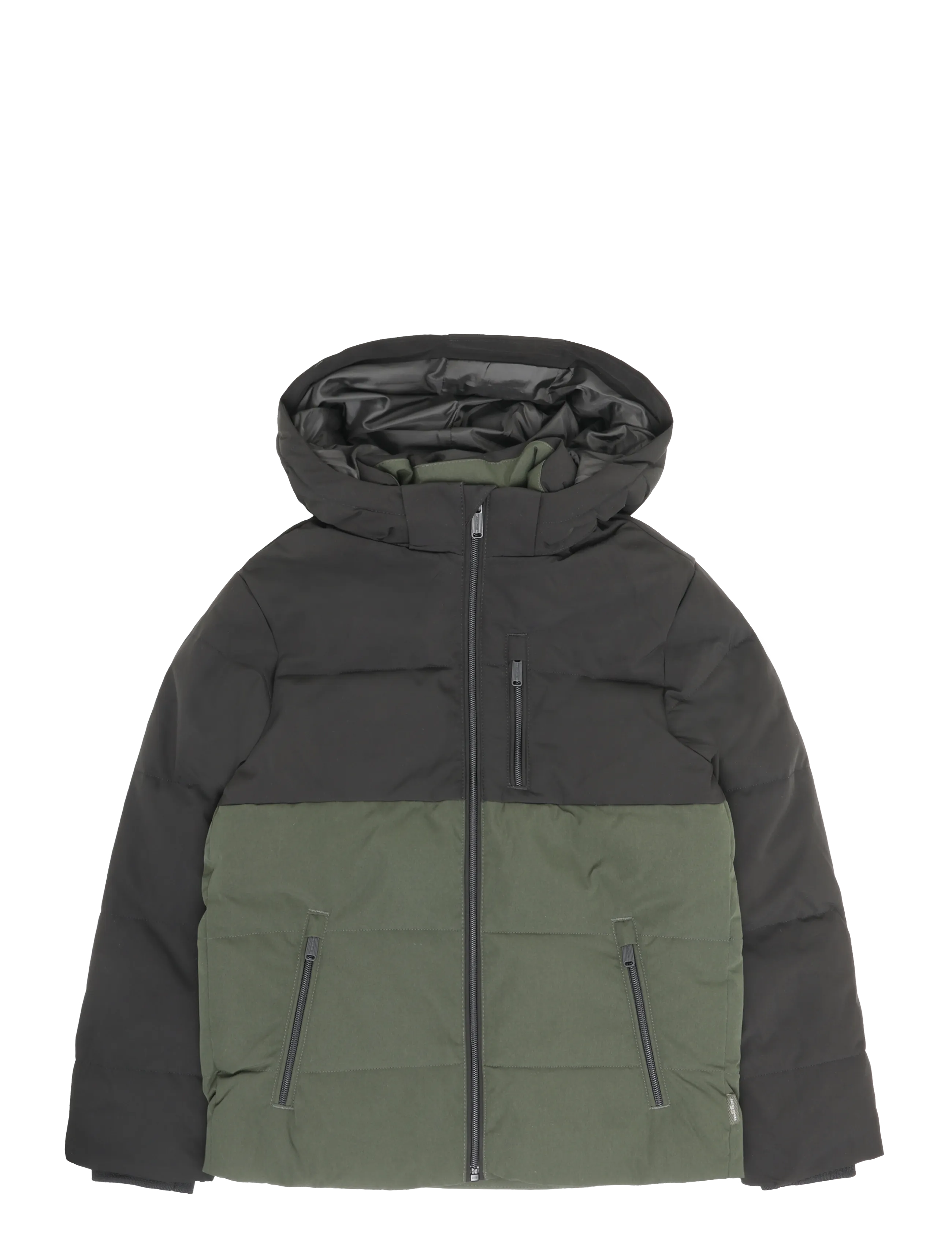 Jack & Jones JJEBECKS PUFFER JNR - Daunen- und Steppjacken - ROSIN / khaki/green