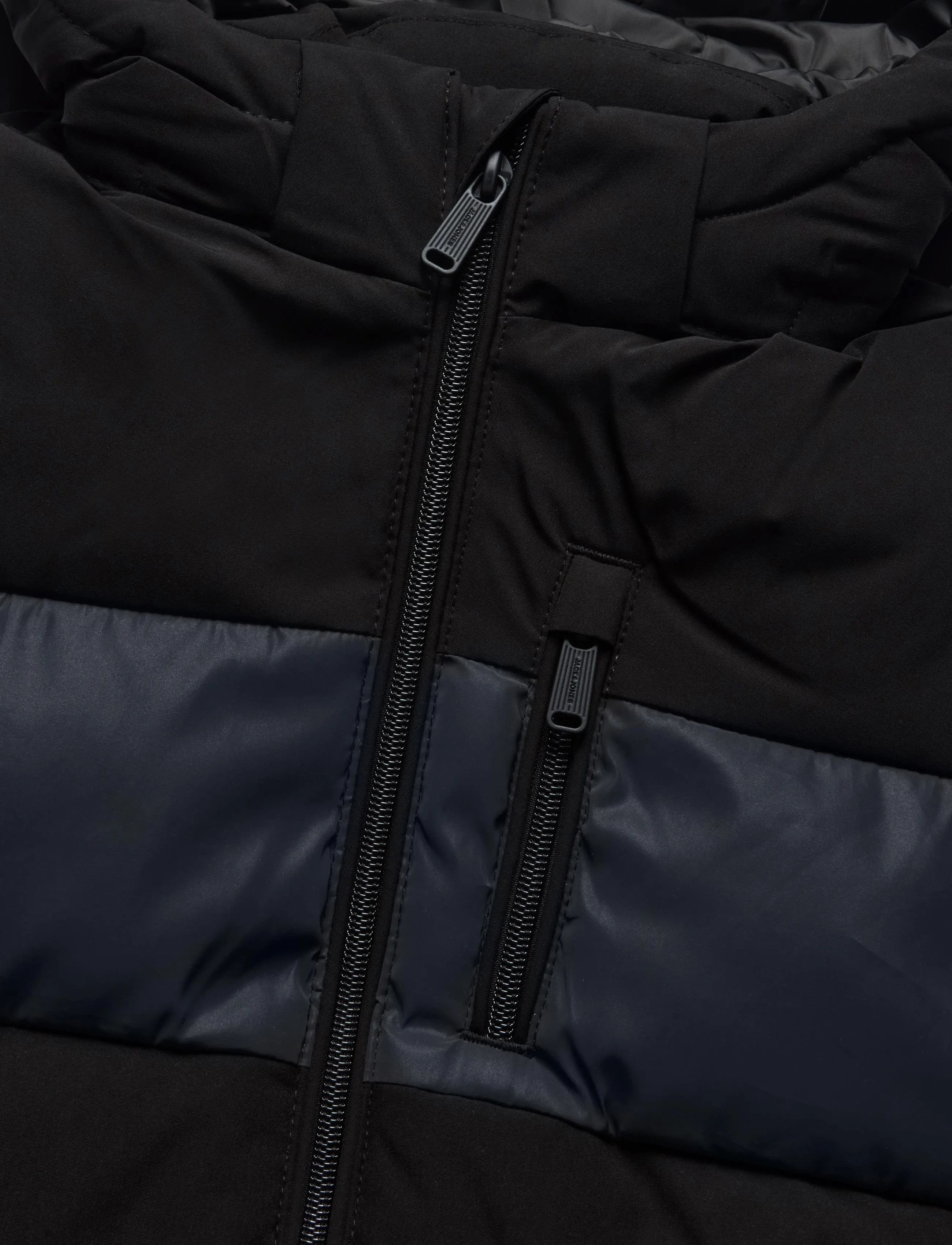 Jack & Jones - JJEBECKS REFLECTIVE PUFFER JNR - efterårsjakker - black - 2