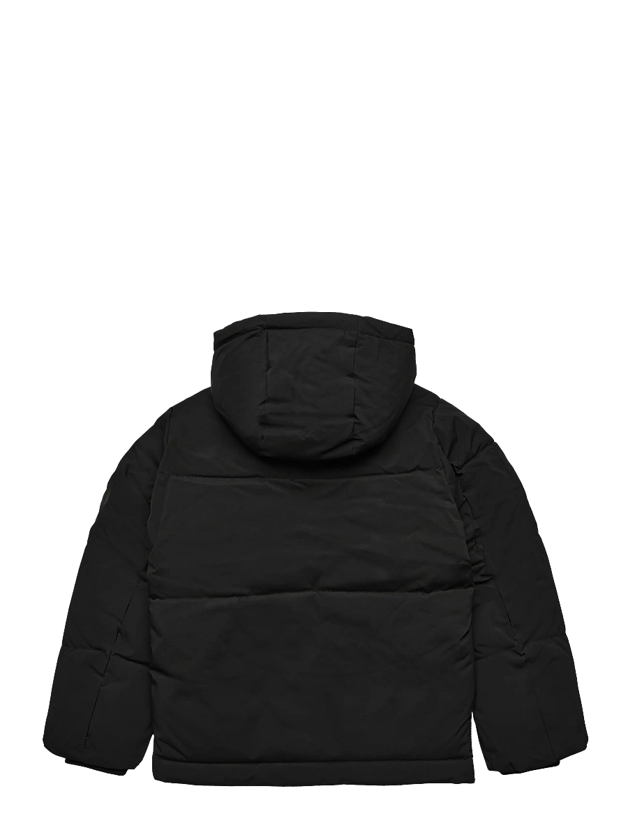 Jack & Jones - JJESOHO PUFFER HOOD AW26 SN JNR - thermo-jacken - black - 1