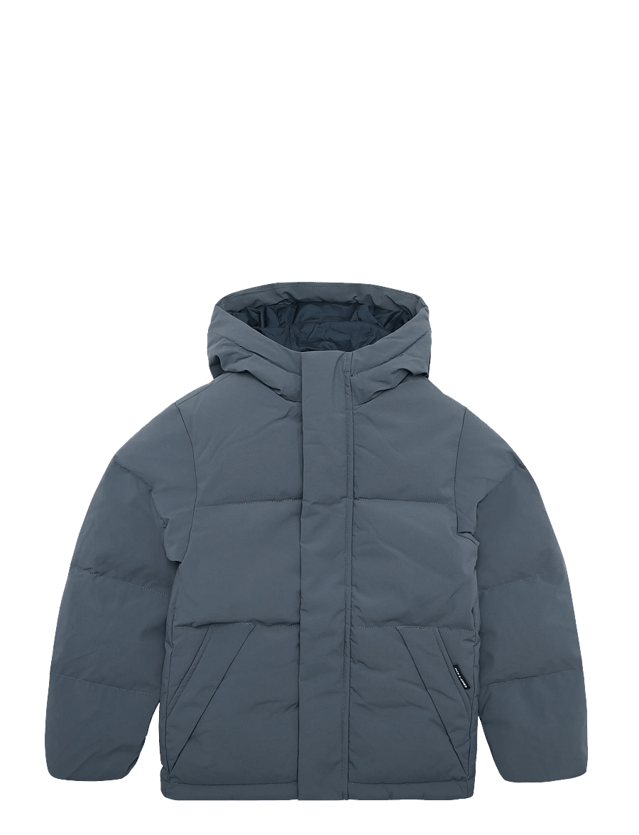 Jack & Jones - JJESOHO PUFFER HOOD AW26 SN JNR - termojoped - turbulence - 0