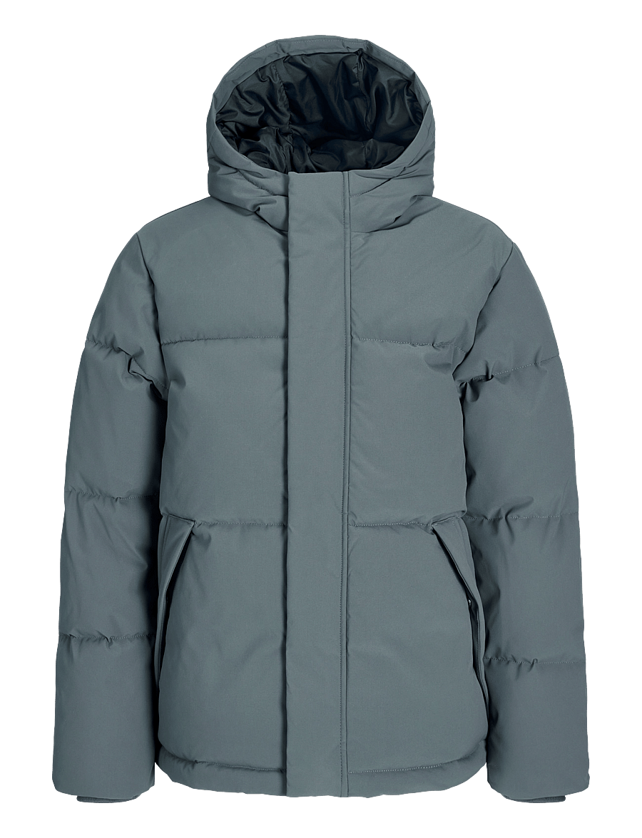 Jack & Jones - JJESOHO PUFFER HOOD AW26 SN JNR - termojakker - turbulence - 0