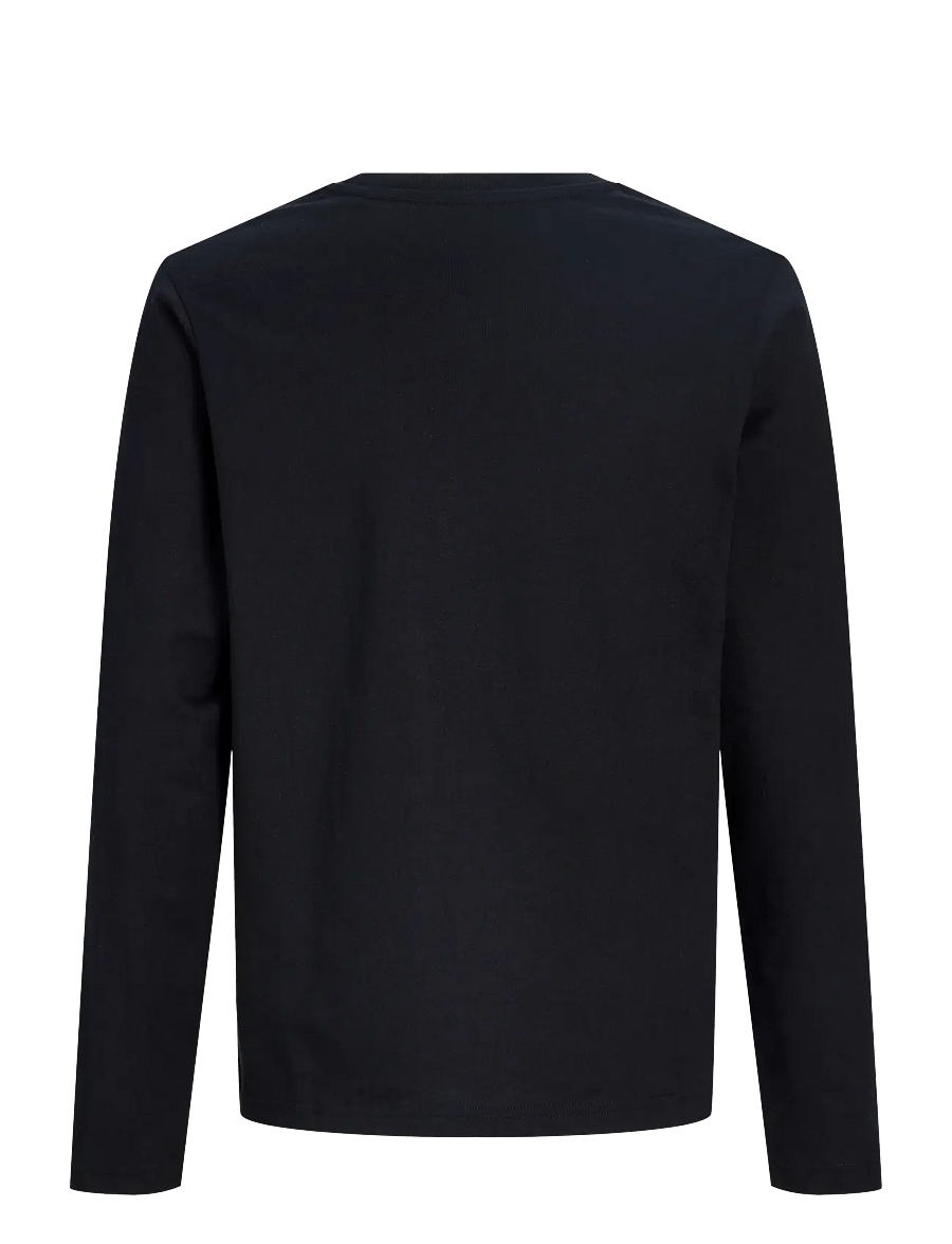 Jack & Jones - JJEORGANIC RLX TEE LS O-NECK NOOS JNR - t-shirts à manches longues - black - 2