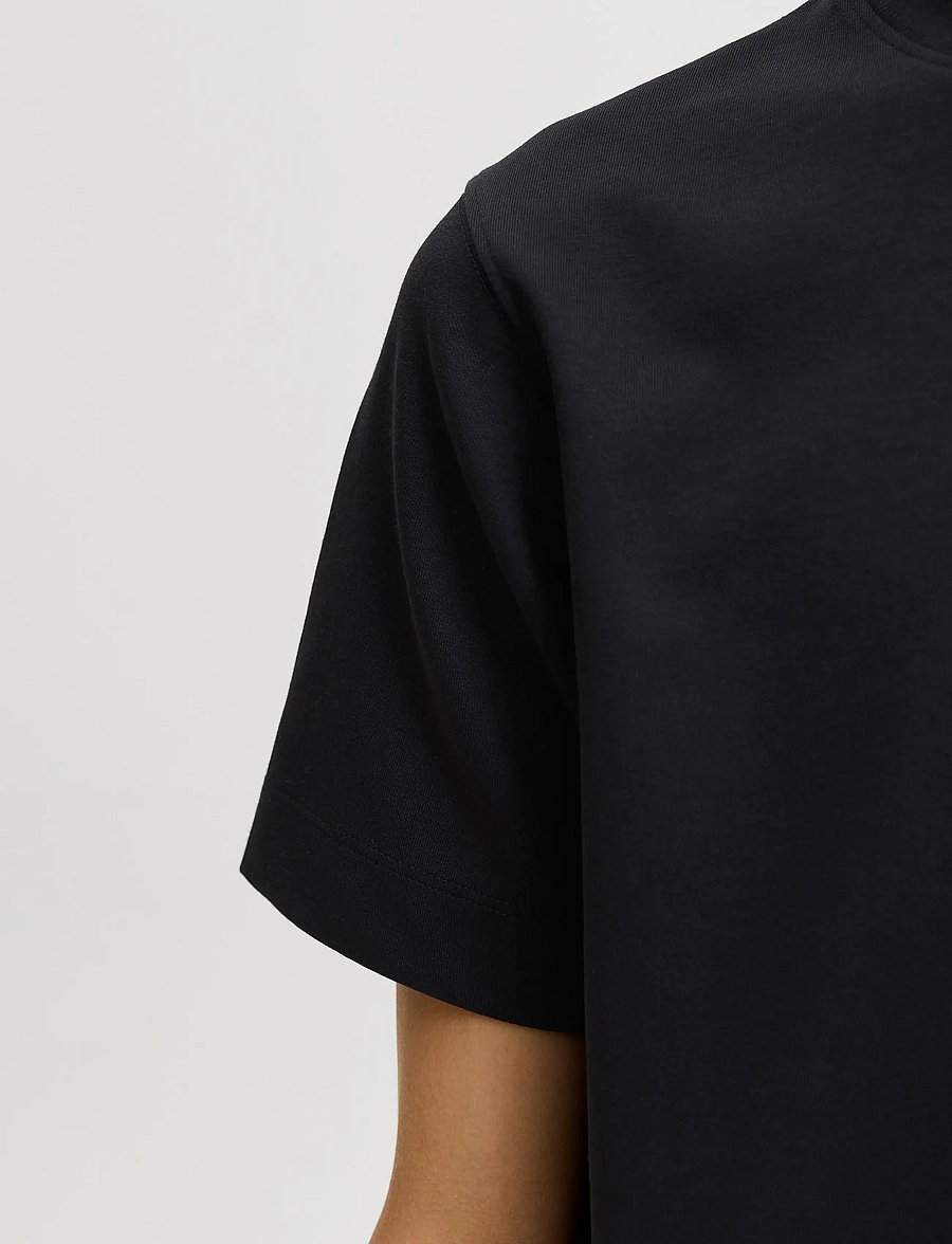 Jack & Jones - JJEBARRON TEE SS O-NECK NOOS JNR - black - 4