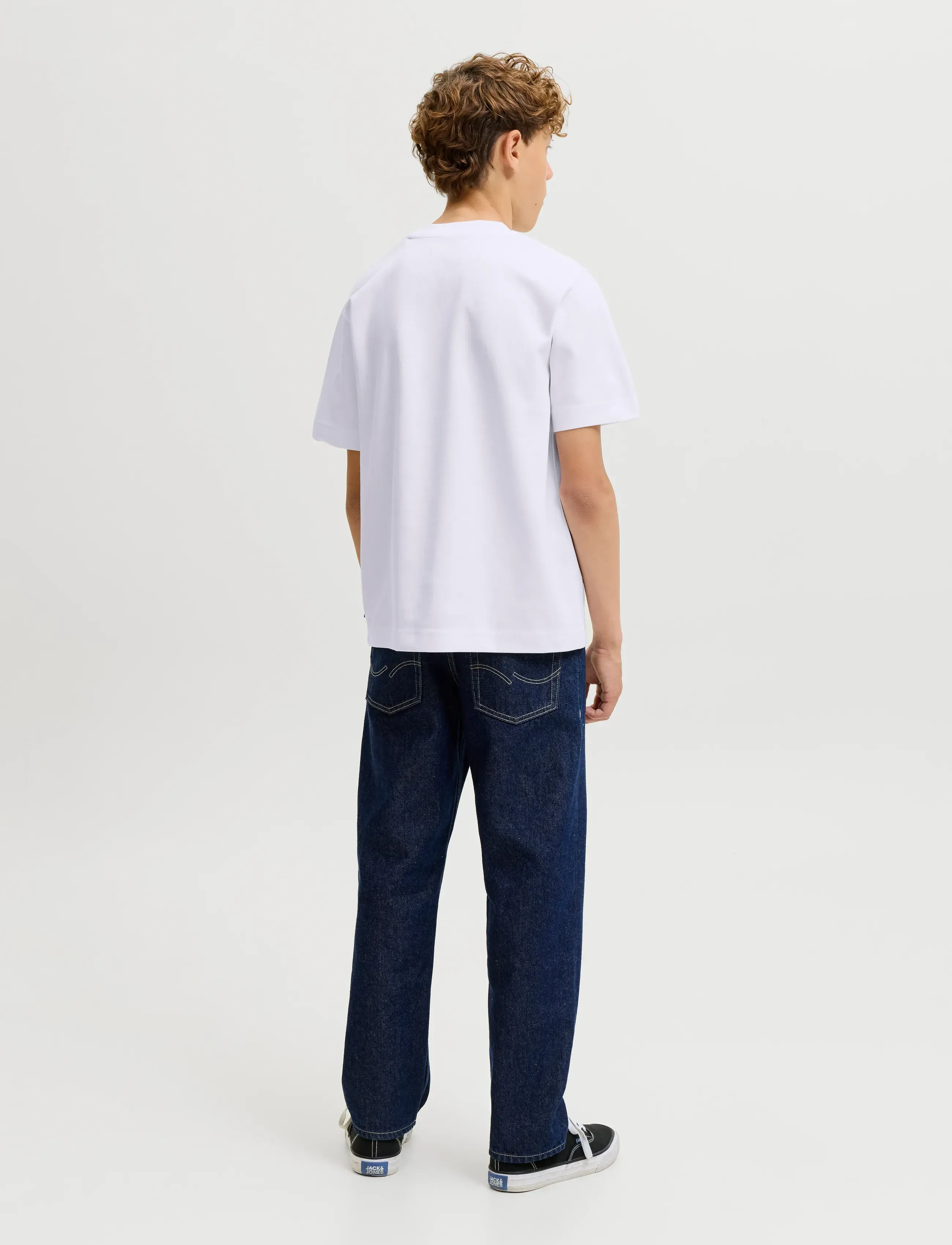 Jack & Jones - JJEBARRON TEE SS O-NECK NOOS JNR - white - 2