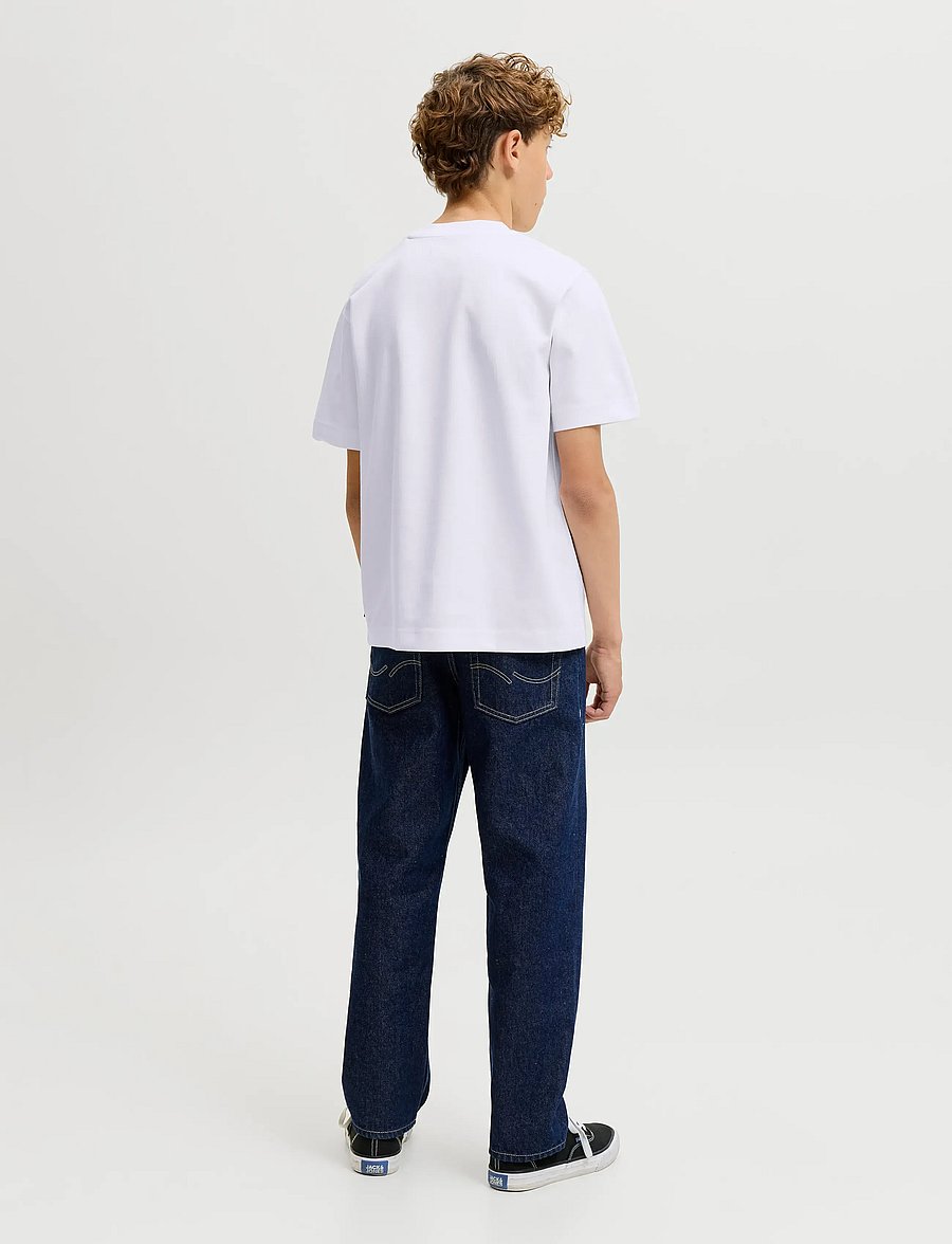 Jack & Jones - JJEBARRON TEE SS O-NECK NOOS JNR - white - 2