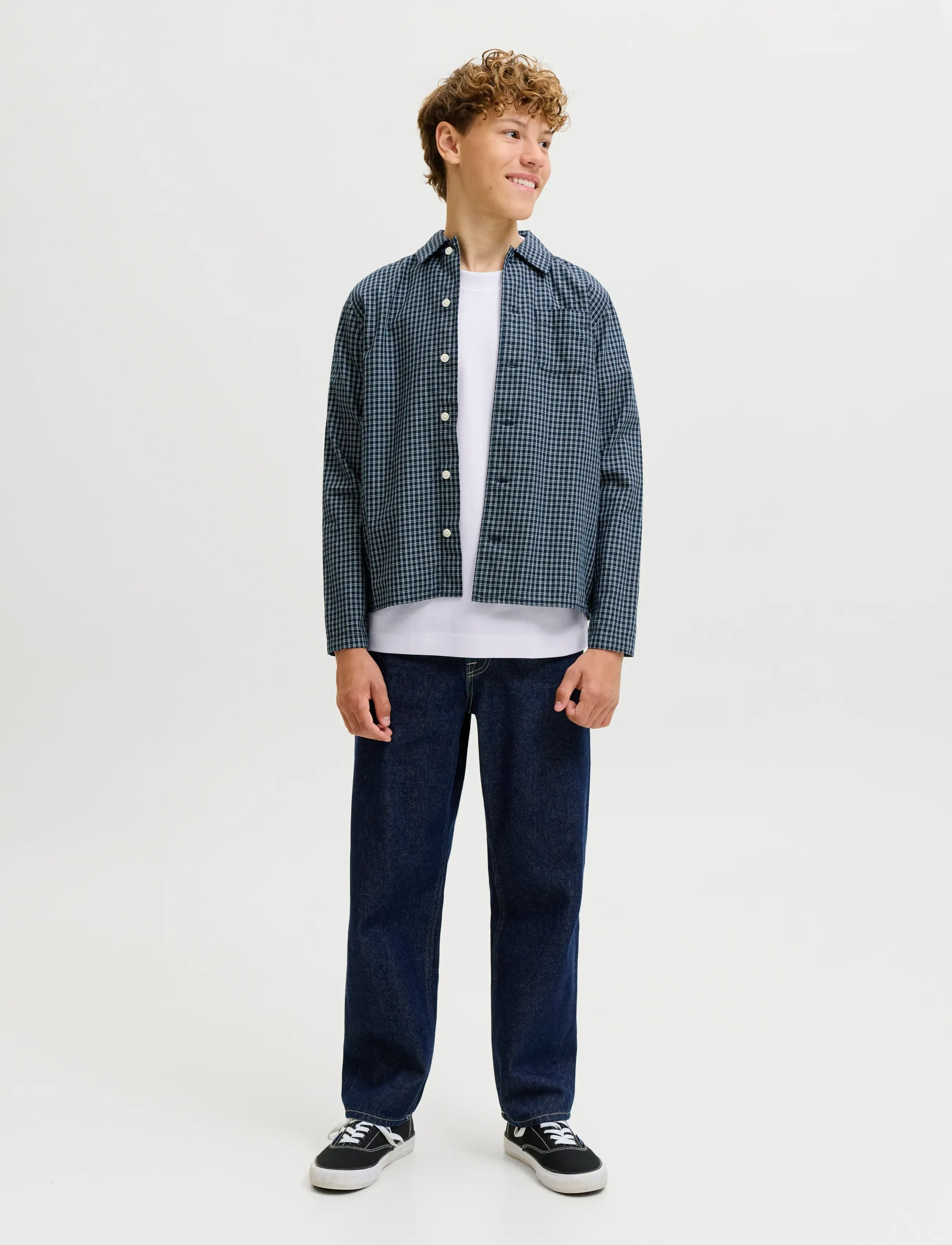 Jack & Jones - JJEBARRON TEE SS O-NECK NOOS JNR - white - 3
