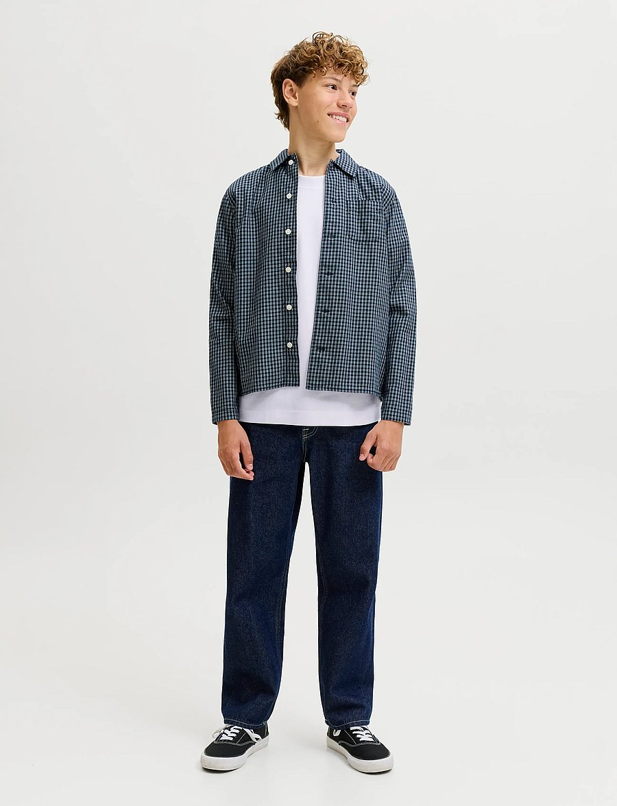 Jack & Jones - JJEBARRON TEE SS O-NECK NOOS JNR - white - 3