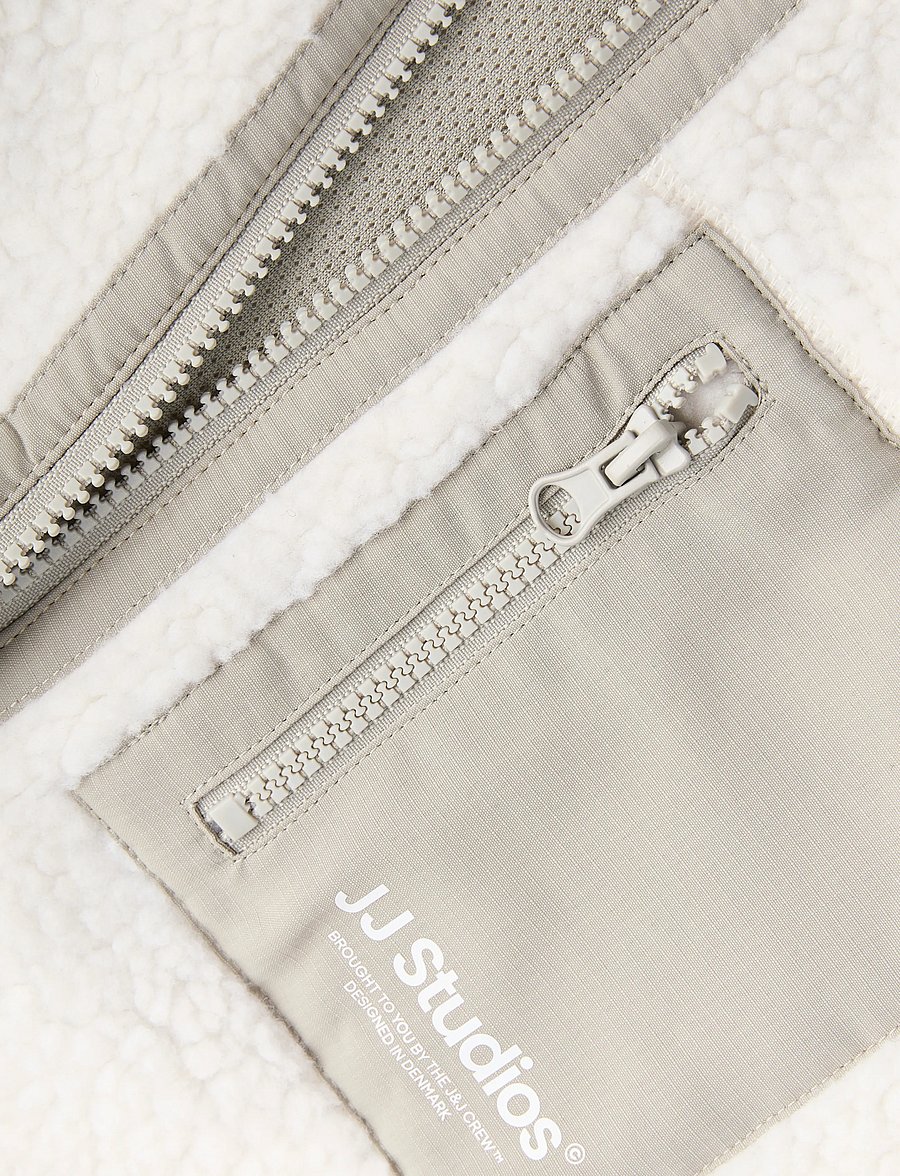 Jack & Jones - JJESOHO TEDDY JACKET AW26 SN JNR - fleecejacken - atmosphere - 2