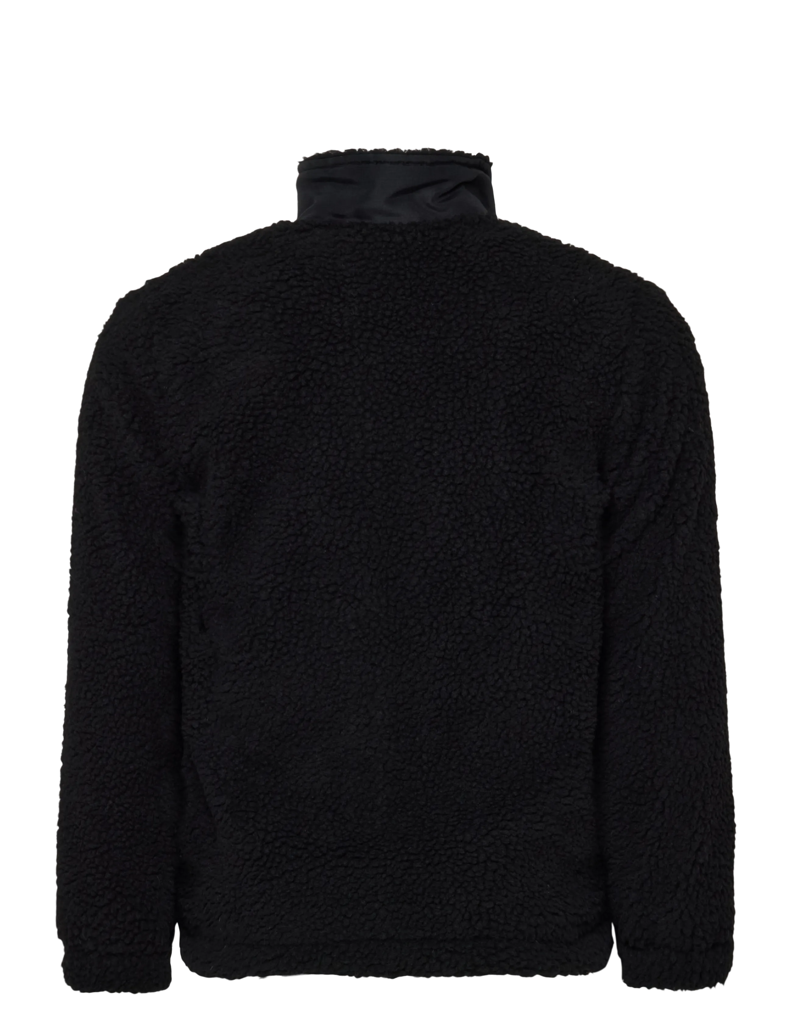 Jack & Jones - JJESOHO TEDDY JACKET AW26 SN JNR - fleecejackor - black - 2