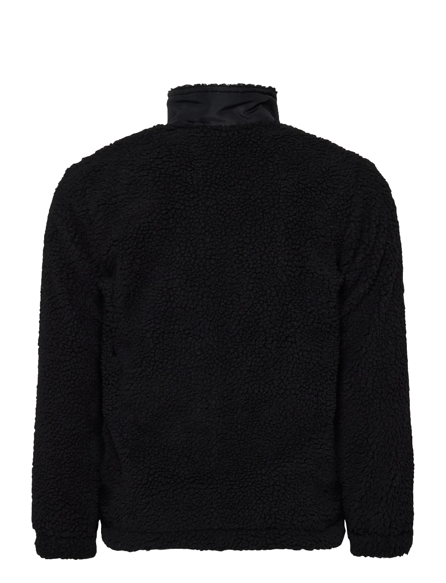 Jack & Jones - JJESOHO TEDDY JACKET AW26 SN JNR - fleecejackor - black - 2