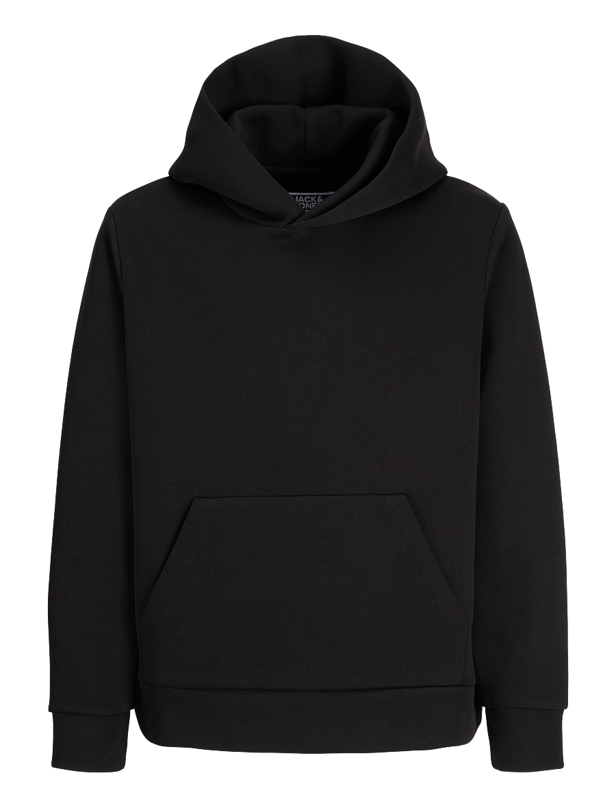 Jack & Jones - JJEBARRON SWEAT HOOD NOOS JNR - kapuutsiga pusad - black - 1