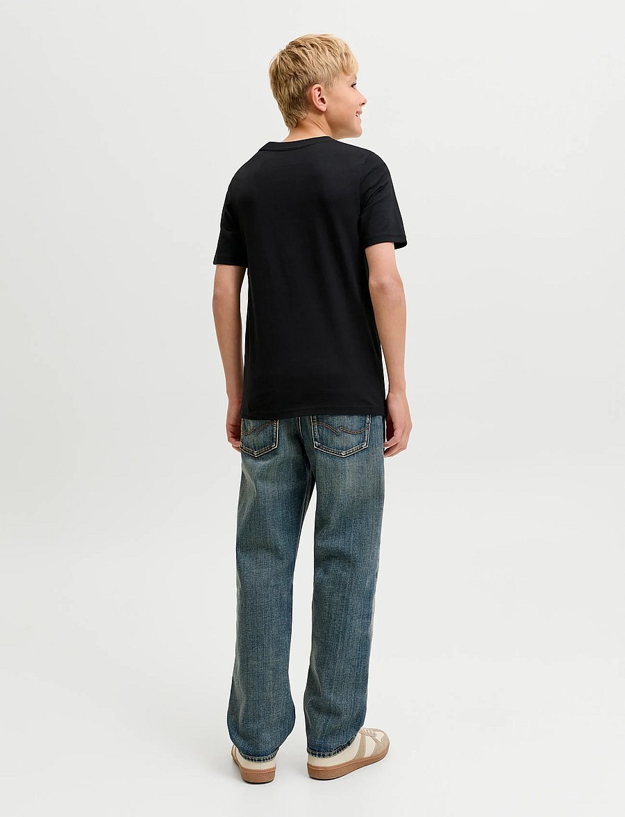 Jack & Jones - JJTOM TEE SS CREW NECK SN JNR - black - 3