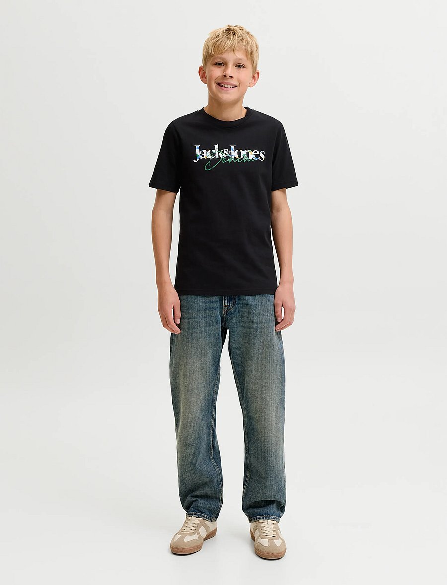 Jack & Jones - JJTOM TEE SS CREW NECK SN JNR - black - 4