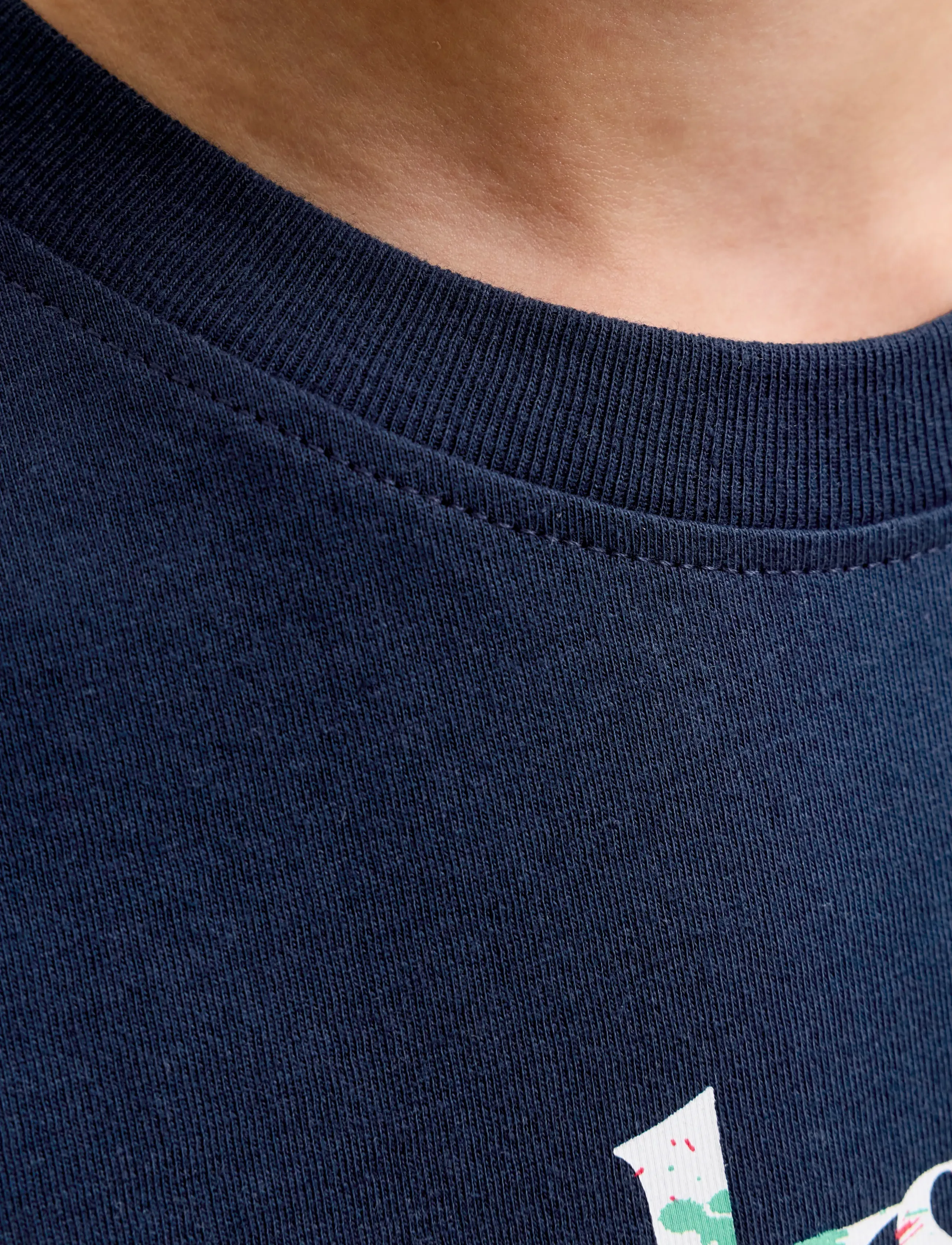 Jack & Jones - JJTOM TEE SS CREW NECK SN JNR - kurzärmelige - navy blazer - 5