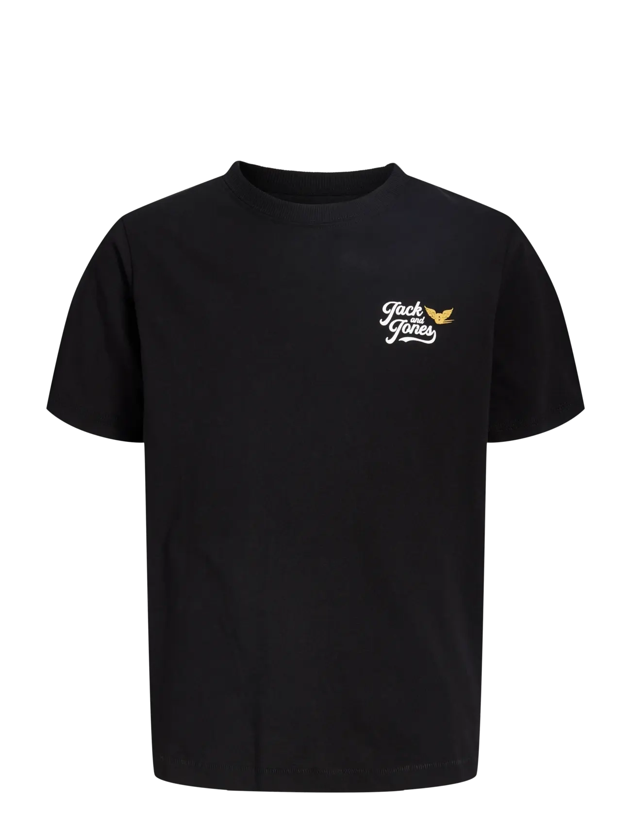 Jack & Jones JJLEGEND TEE SS CREW NECK JNR - Overdele - BLACK / black