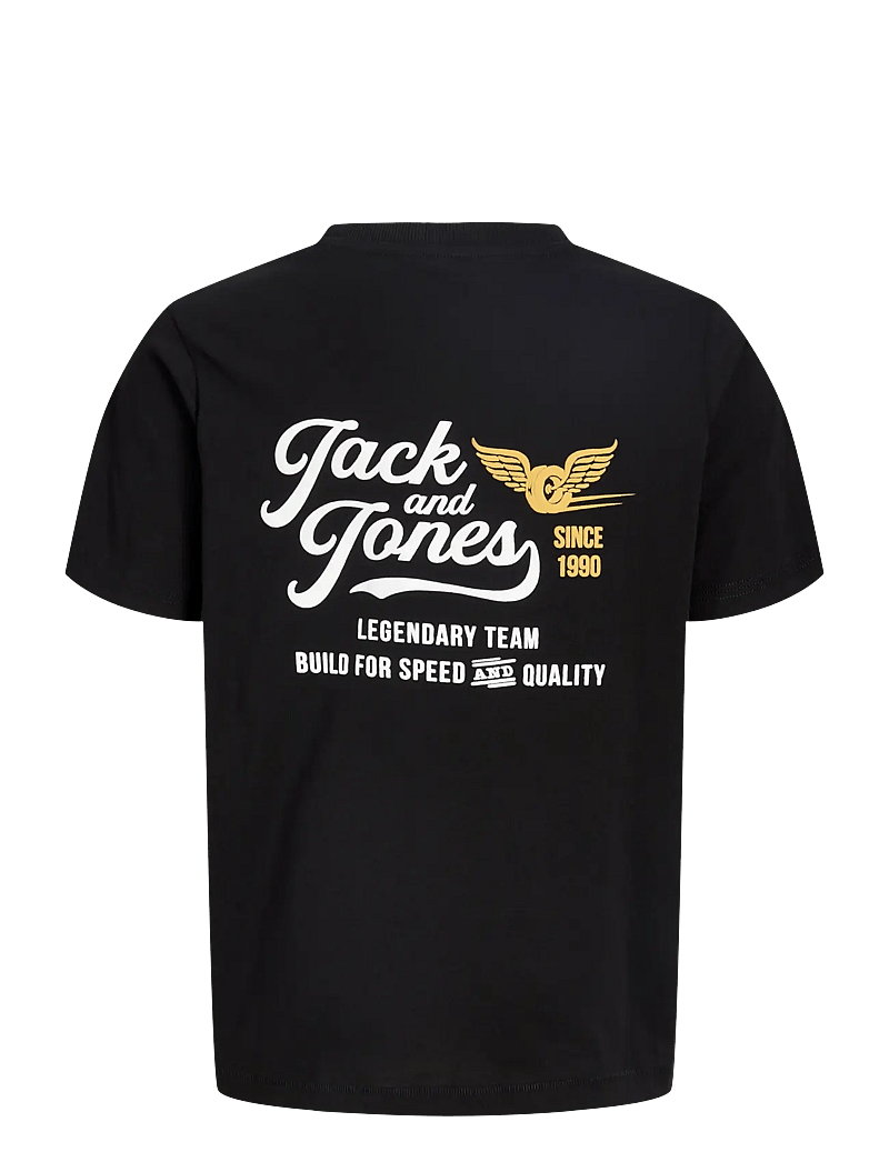 Jack & Jones - JJLEGEND TEE SS CREW NECK JNR - kurzärmelige - black - 2