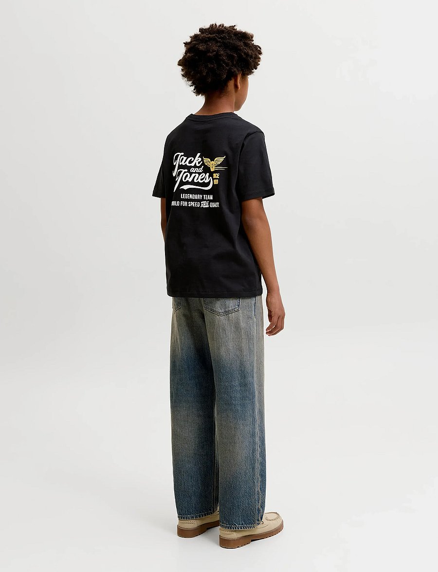 Jack & Jones - JJLEGEND TEE SS CREW NECK JNR - kurzärmelige - black - 3