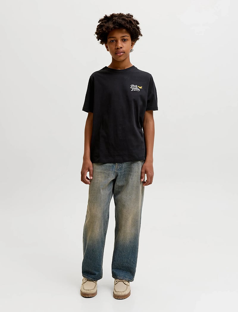 Jack & Jones - JJLEGEND TEE SS CREW NECK JNR - kurzärmelige - black - 4