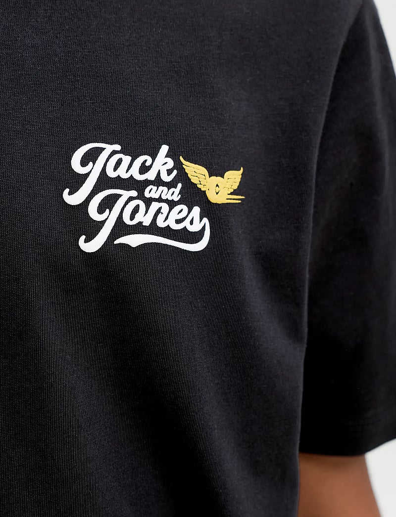 Jack & Jones - JJLEGEND TEE SS CREW NECK JNR - kurzärmelige - black - 5