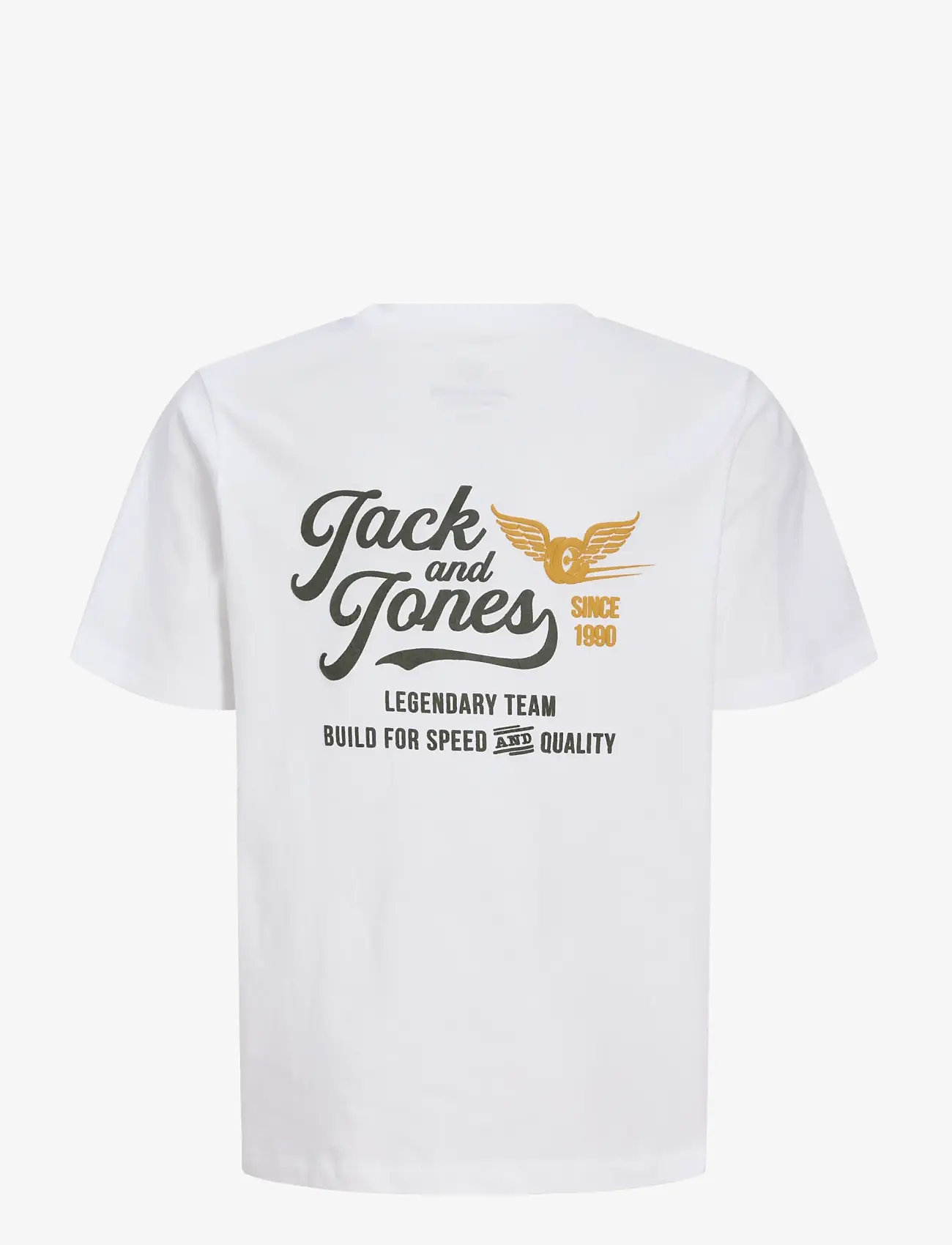 Jack & Jones - JJLEGEND TEE SS CREW NECK JNR - kurzärmelige - bright white - 2