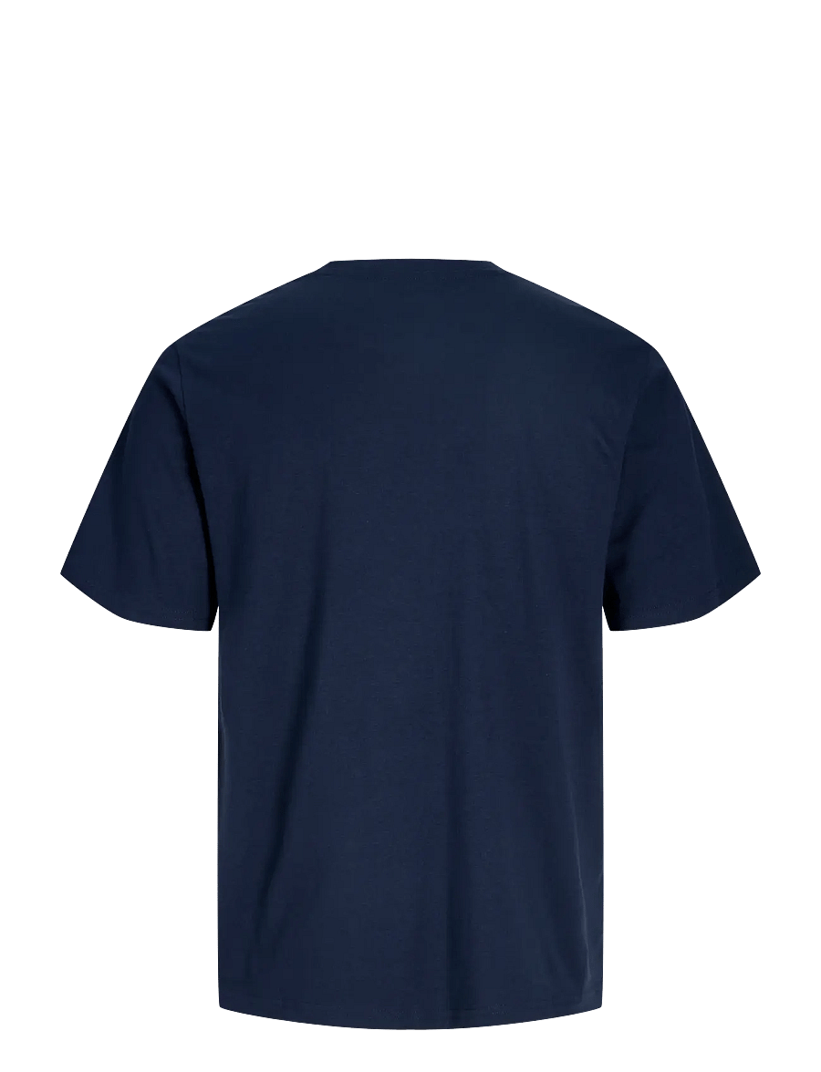 Jack & Jones - JJXMAS FUN TEE SS CREW NECK JNR - navy blazer - 1