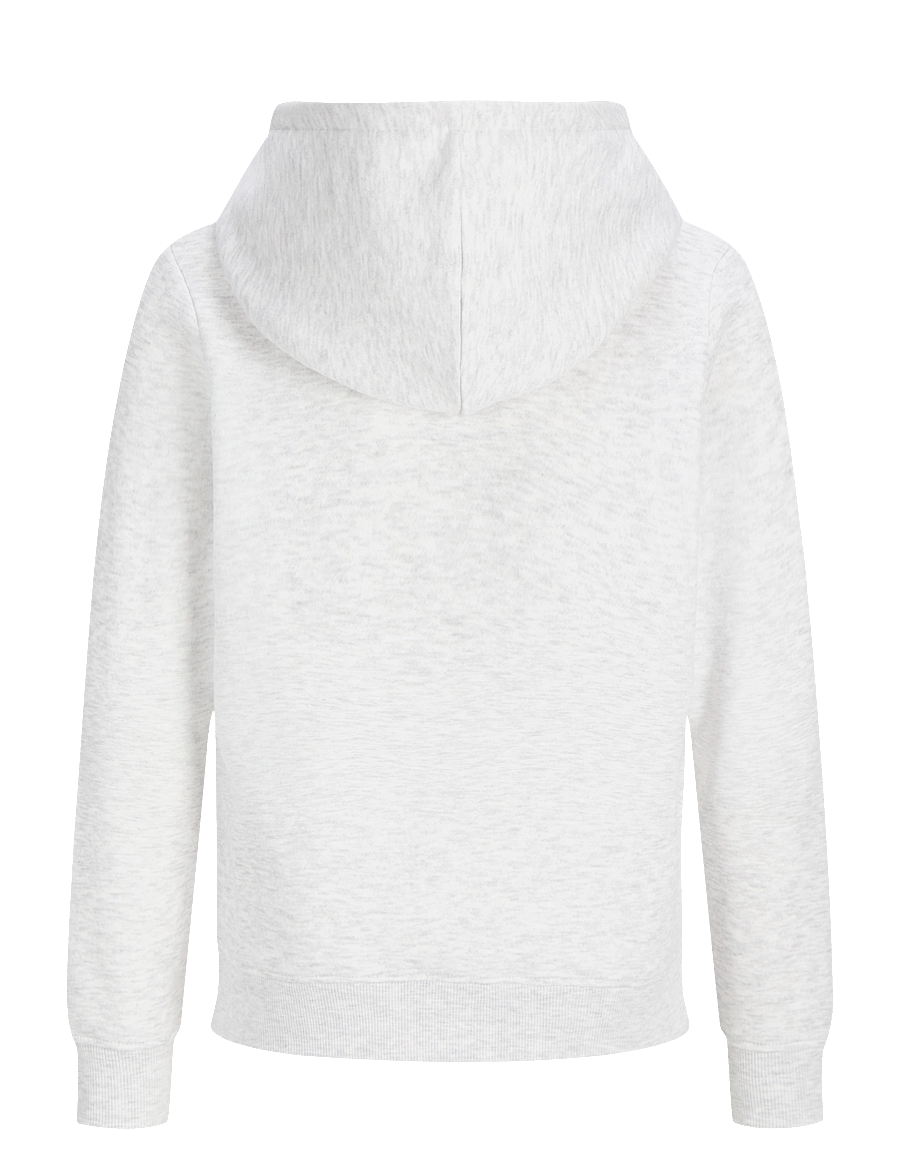 Jack & Jones - JJMUNK SWEAT HOOD JNR - white melange - 1