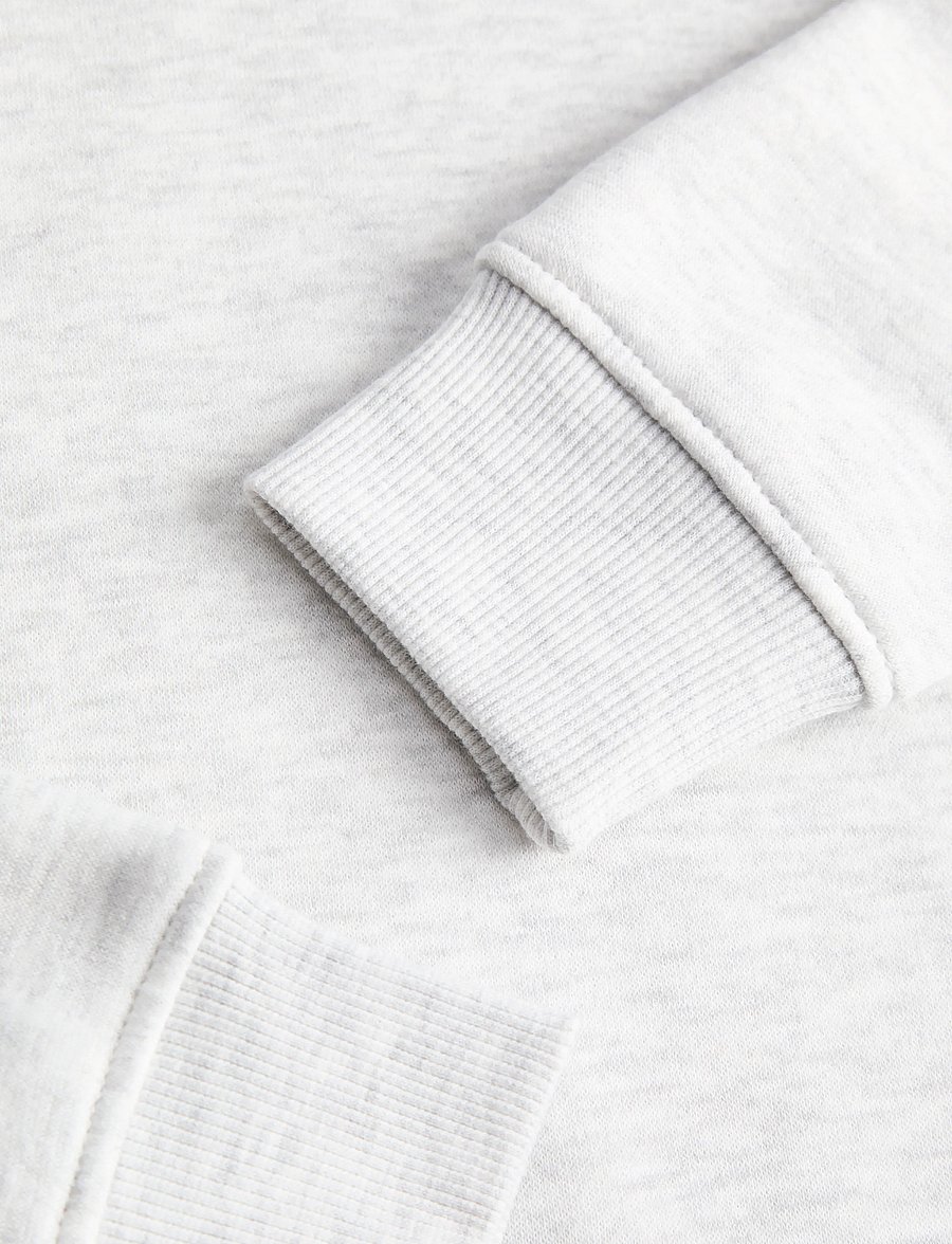Jack & Jones - JJMUNK SWEAT HOOD JNR - white melange - 2