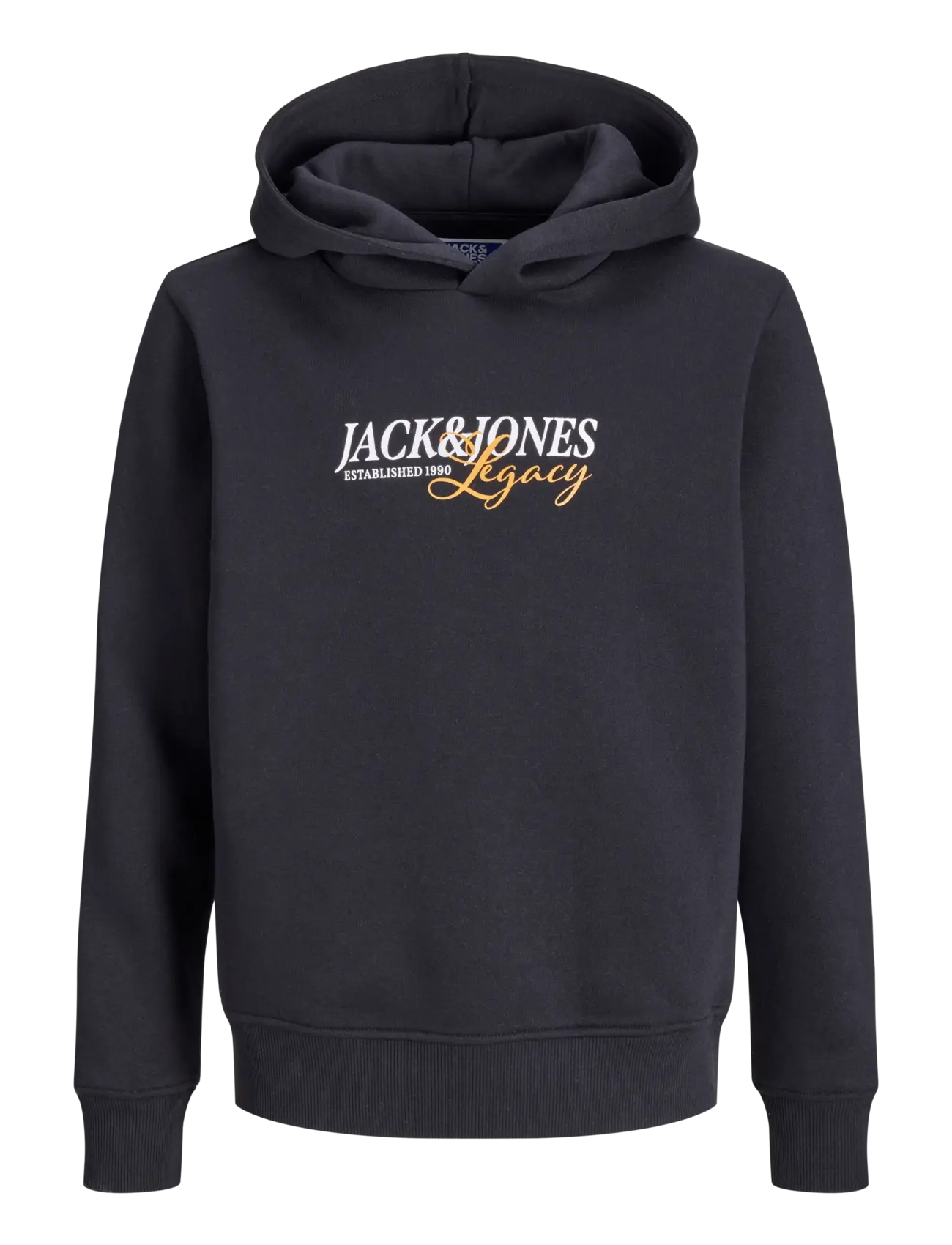 Jack & Jones JJJADE SWEAT HOOD BF JNR - Dressipluusid ja kapuutsiga pusad - BLACK / black