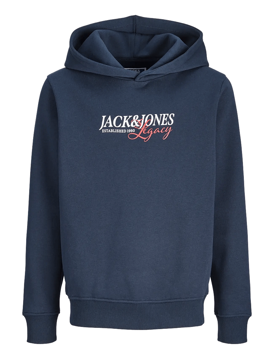Jack & Jones - JJJADE SWEAT HOOD BF JNR - kapuutsiga pusad - navy blazer - 0